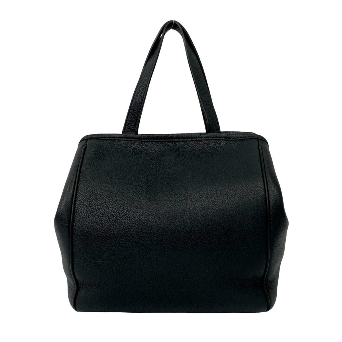 Celine Black Leather Handbag Shoulder Bag Tote Bag (Pre-Owned)