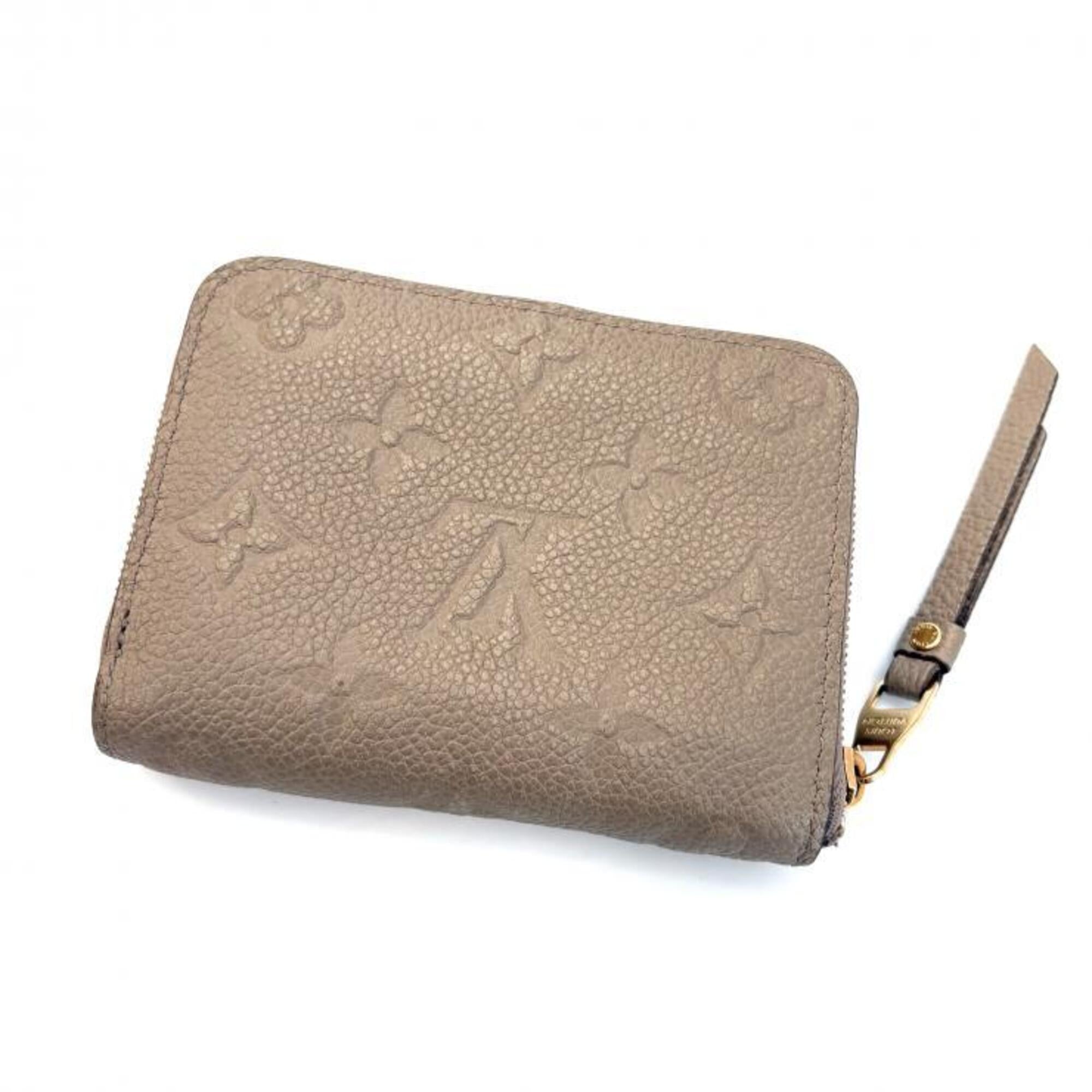 Louis Vuitton Beige Monogram Empreinte Coin Purse/Coin Case (Pre-Owned)