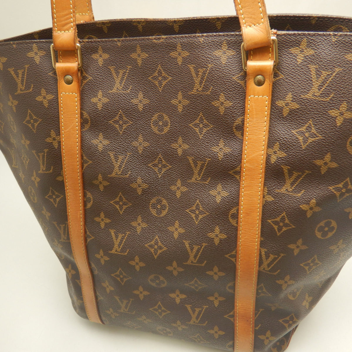 Louis Vuitton Monogram Brown Monogram Tote Bag (Pre-Owned)