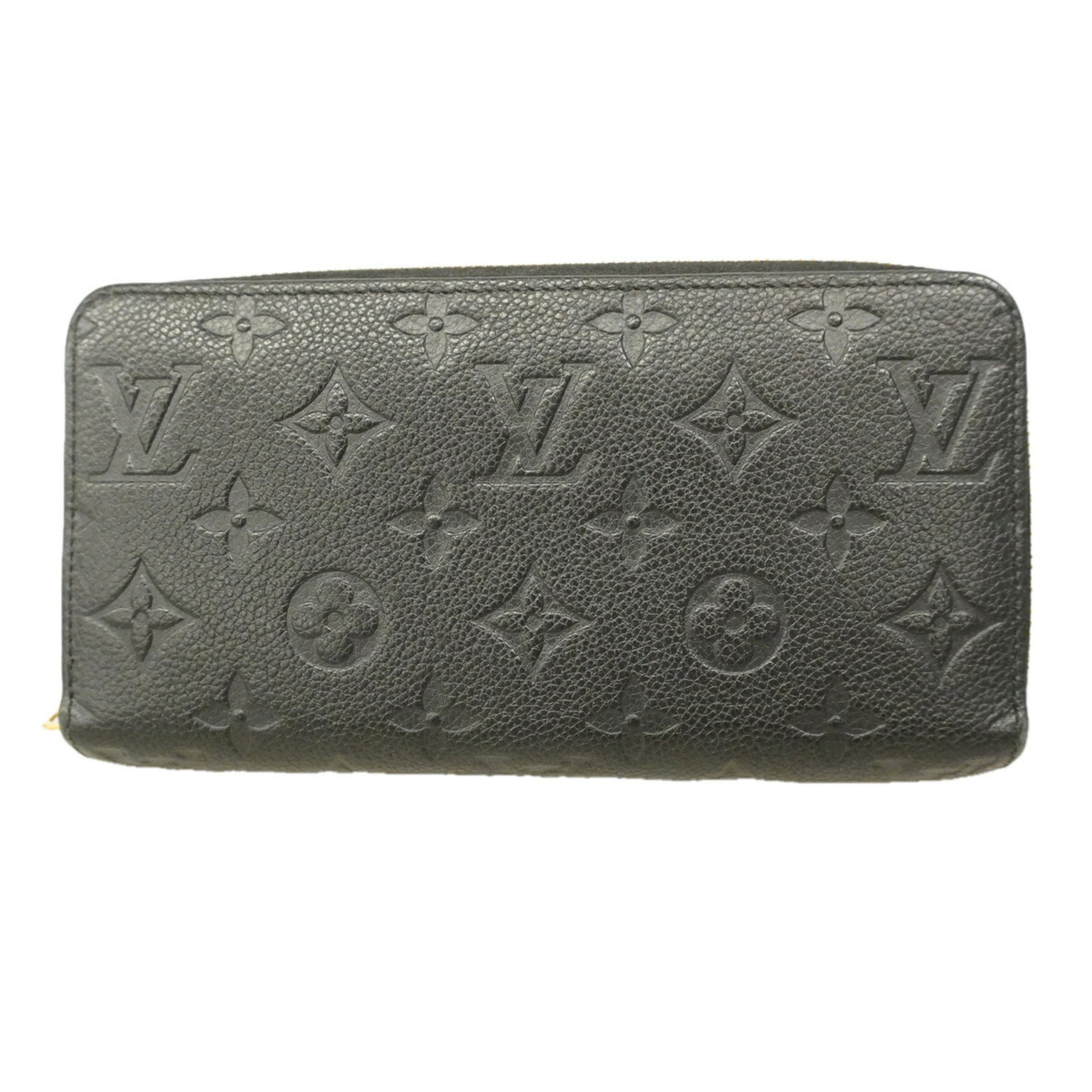 Louis Vuitton Noir Long Wallet (Bi-Fold) (Pre-Owned)