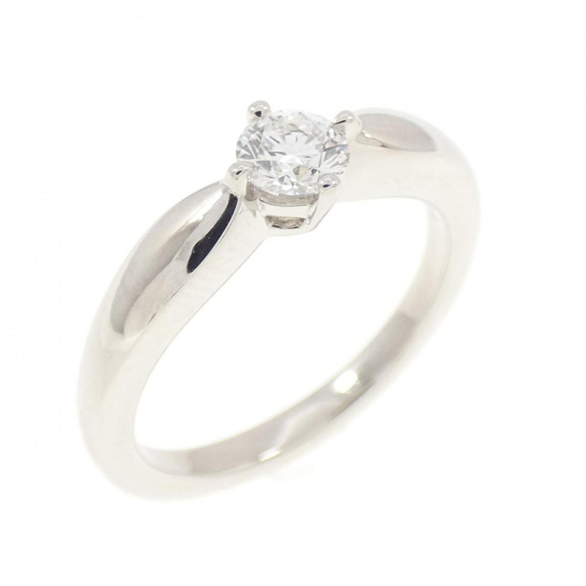 Bvlgari Silver Platinum 950 Anniversary Ring (Pre-Owned)