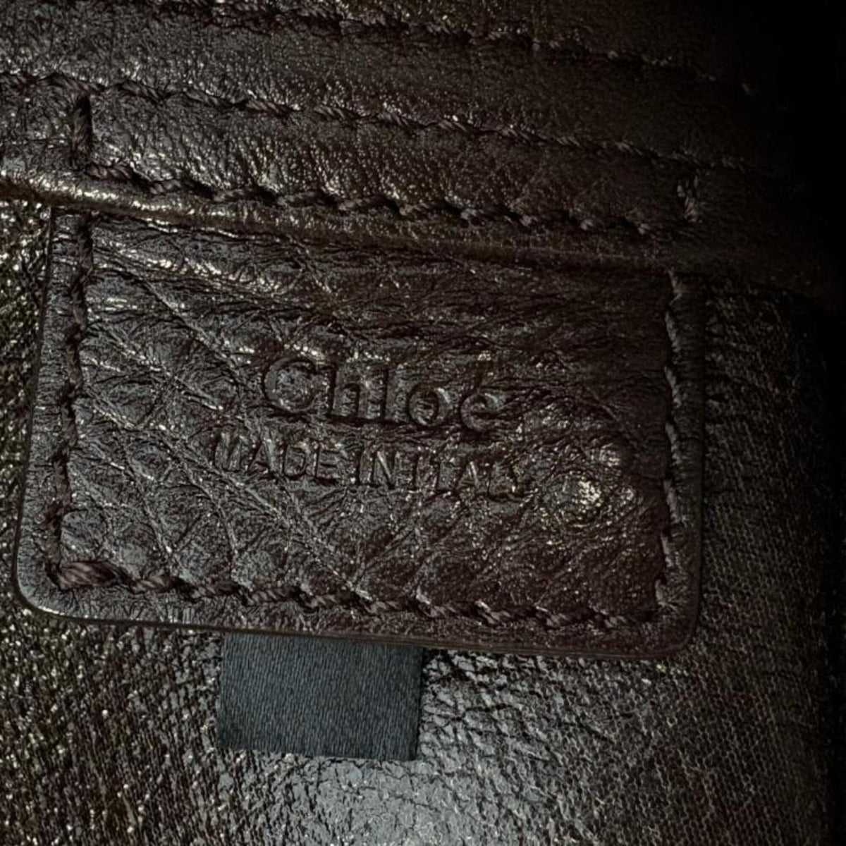 Chloé Brown Leather Tote Bag (Pre-Owned)