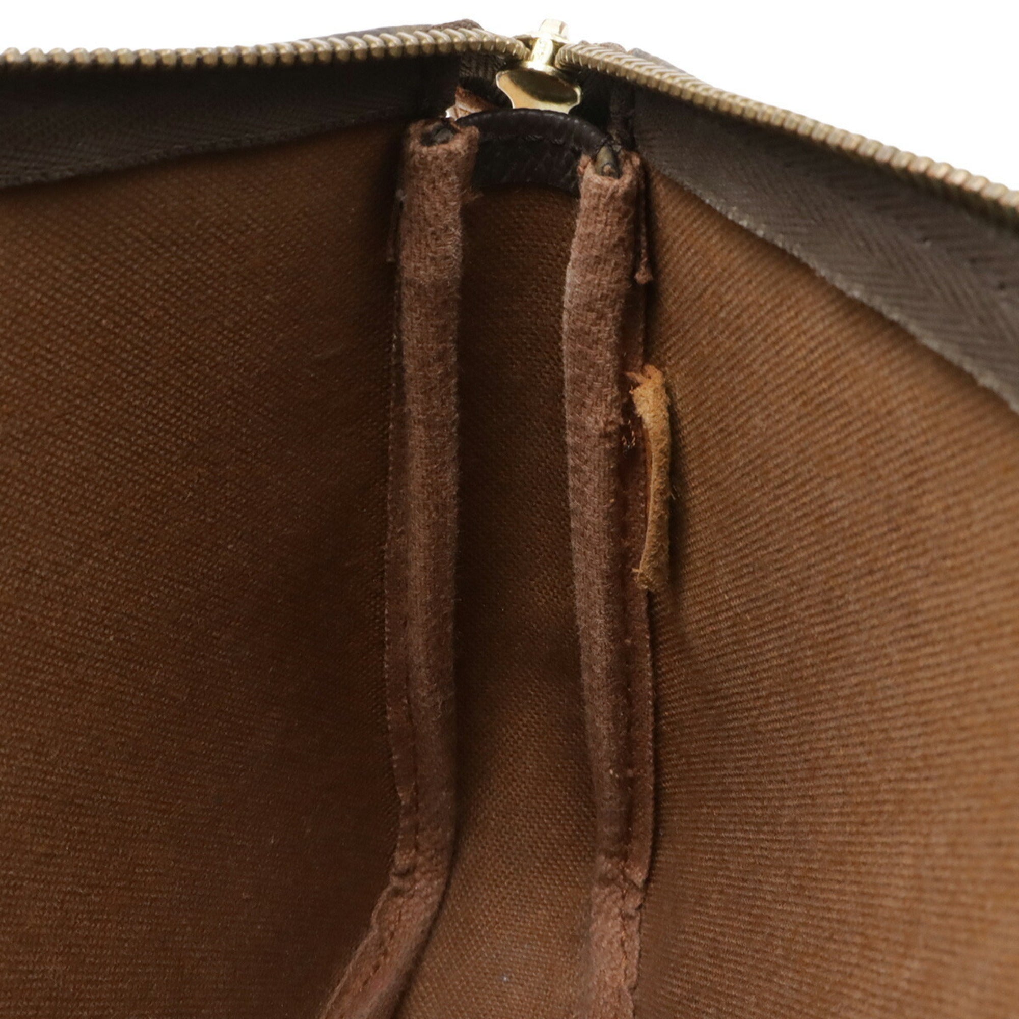 Louis Vuitton Monogram Brown Monogram Handbag Pochette (Pre-Owned)