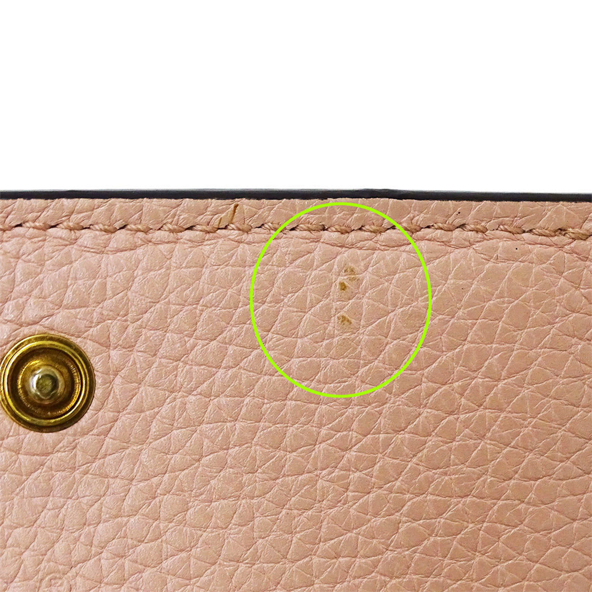 Gucci Pink Leather Wallet (Bi-Fold) (Pre-Owned)