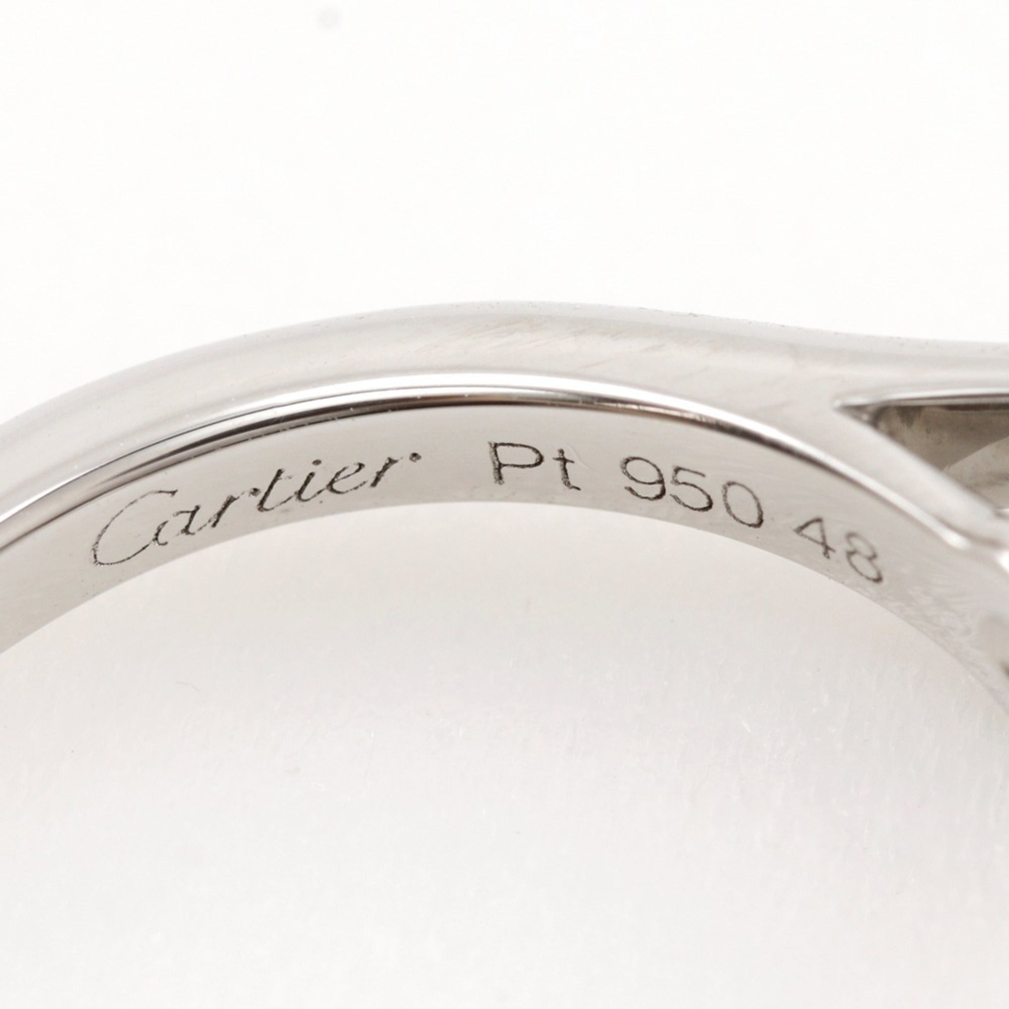 Cartier Platinum 950 Band Ring (Pre-Owned)