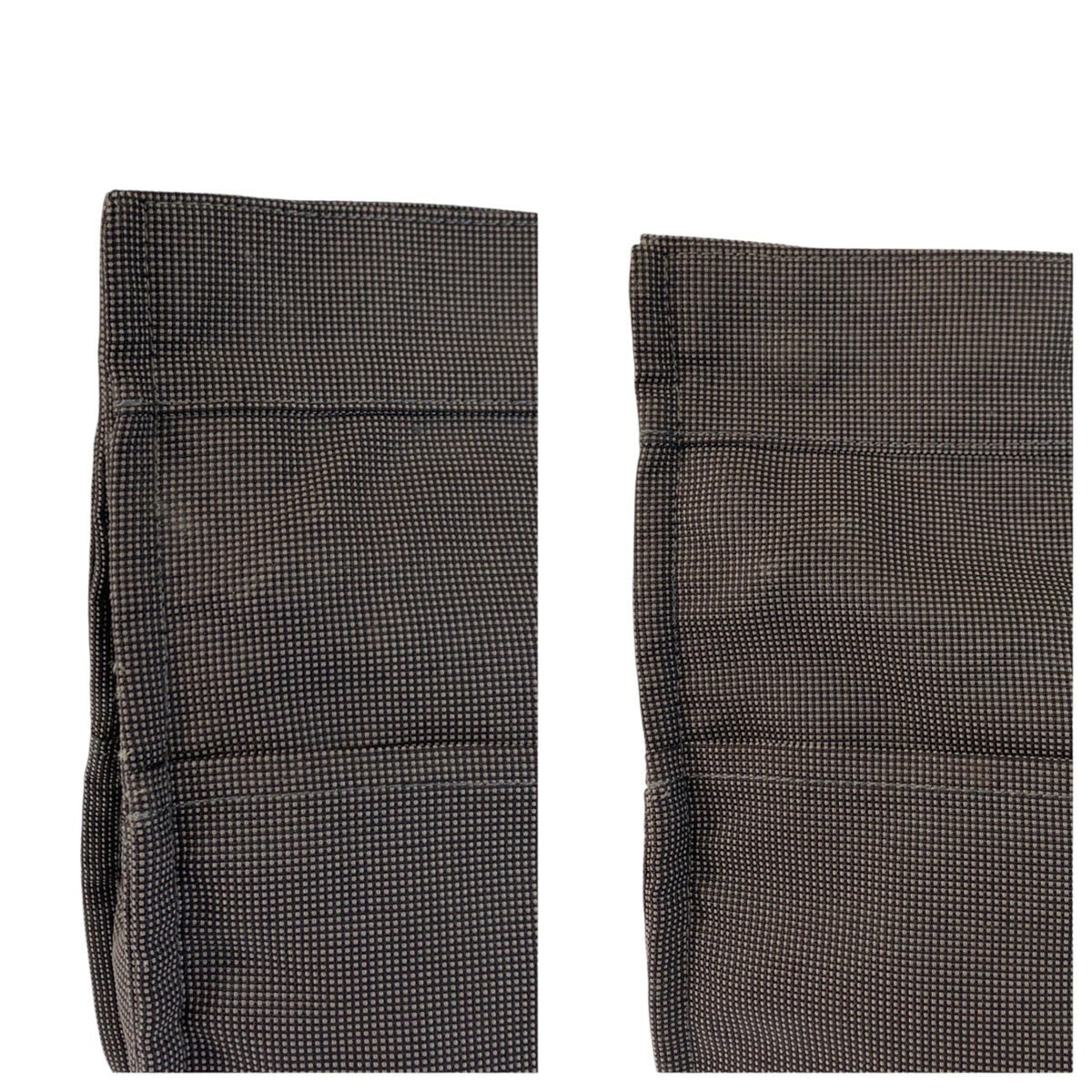 Hermes Gray Polyester Polyamide Handbag Tote Bag (Pre-Owned)