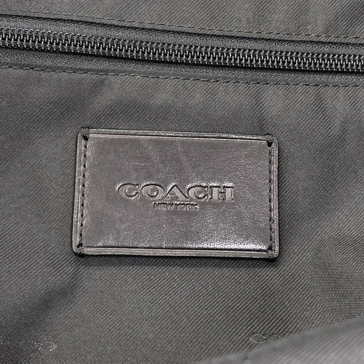 Coach Black Leather Backpack (Pre-Owned)