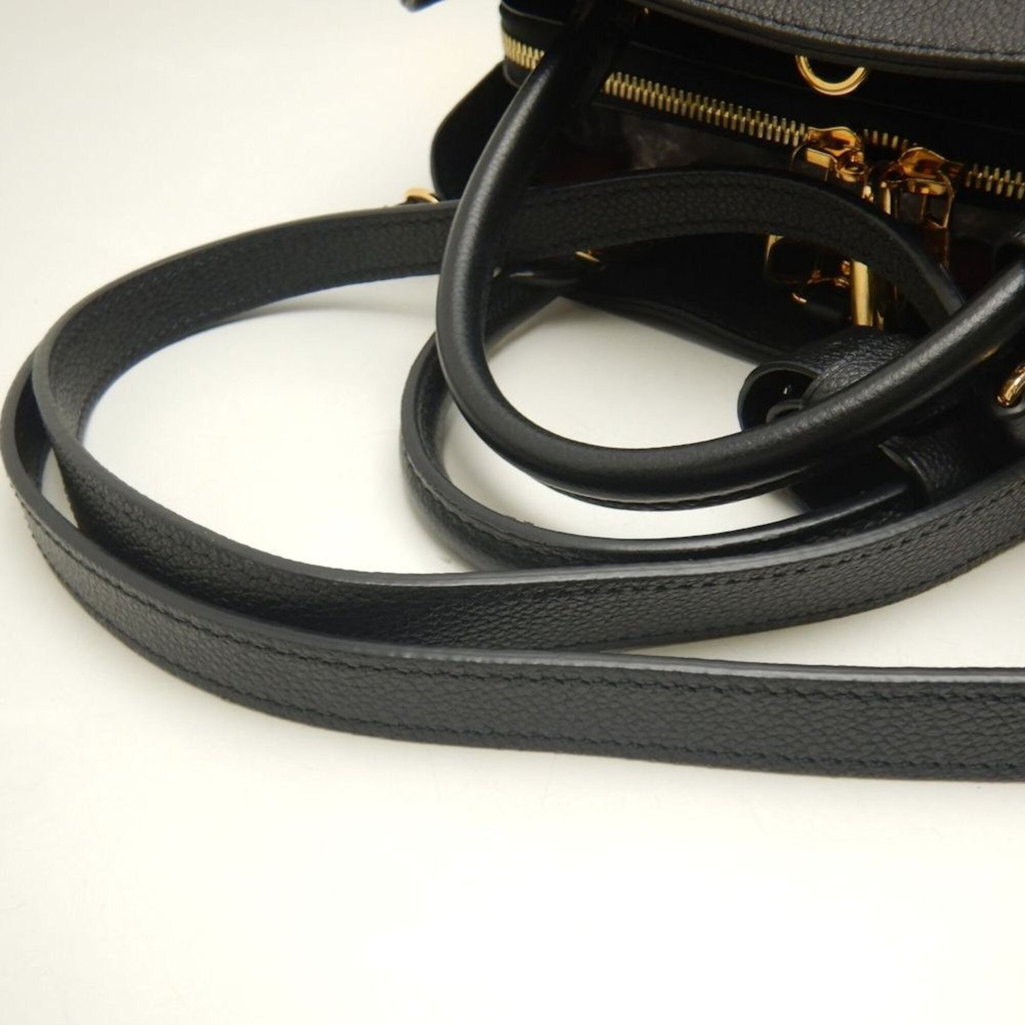 Louis Vuitton Monogram Noir Monogram Empreinte Handbag (Pre-Owned)