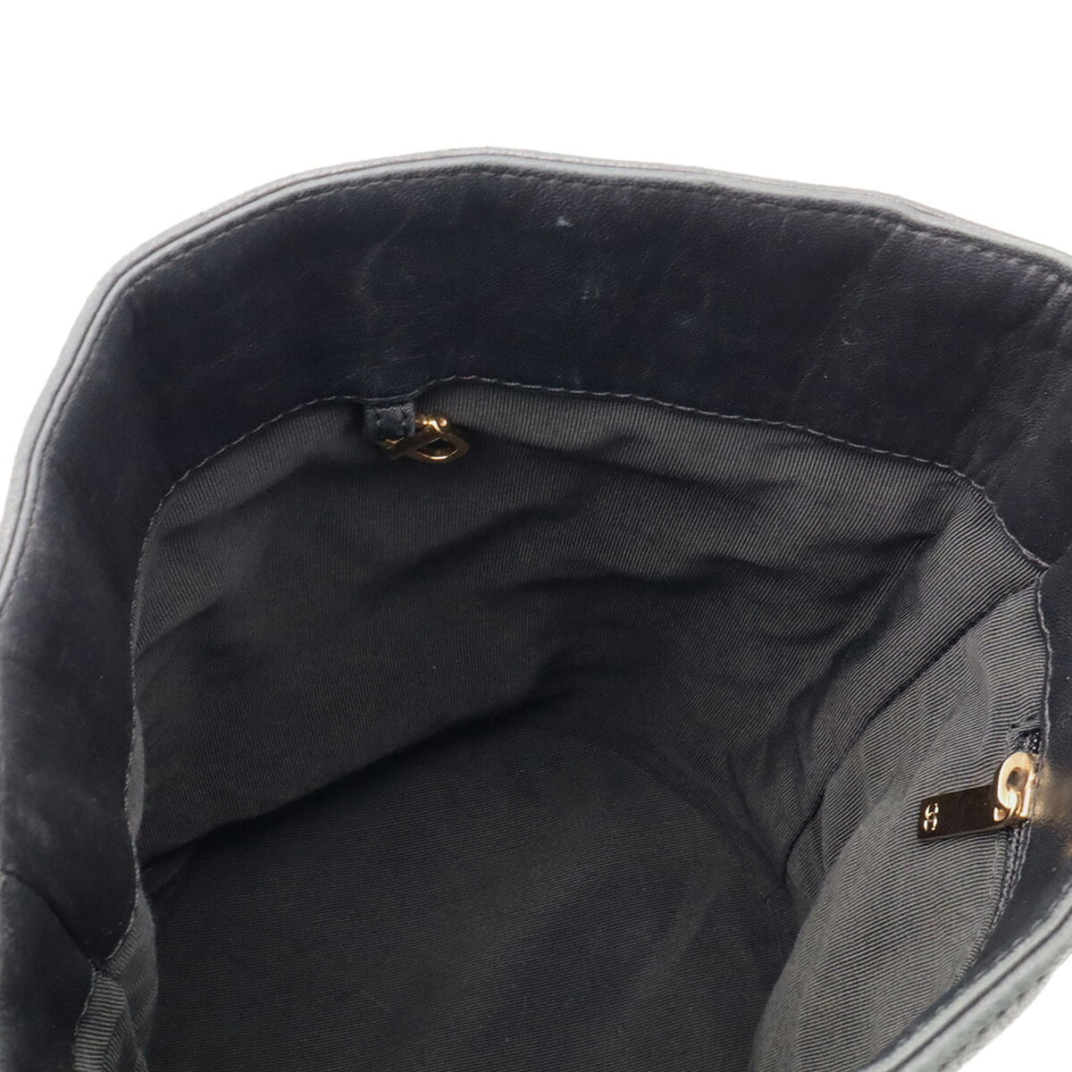 Chanel Chocolate Bar Black Leather Shoulder Bag (Pre-Owned)