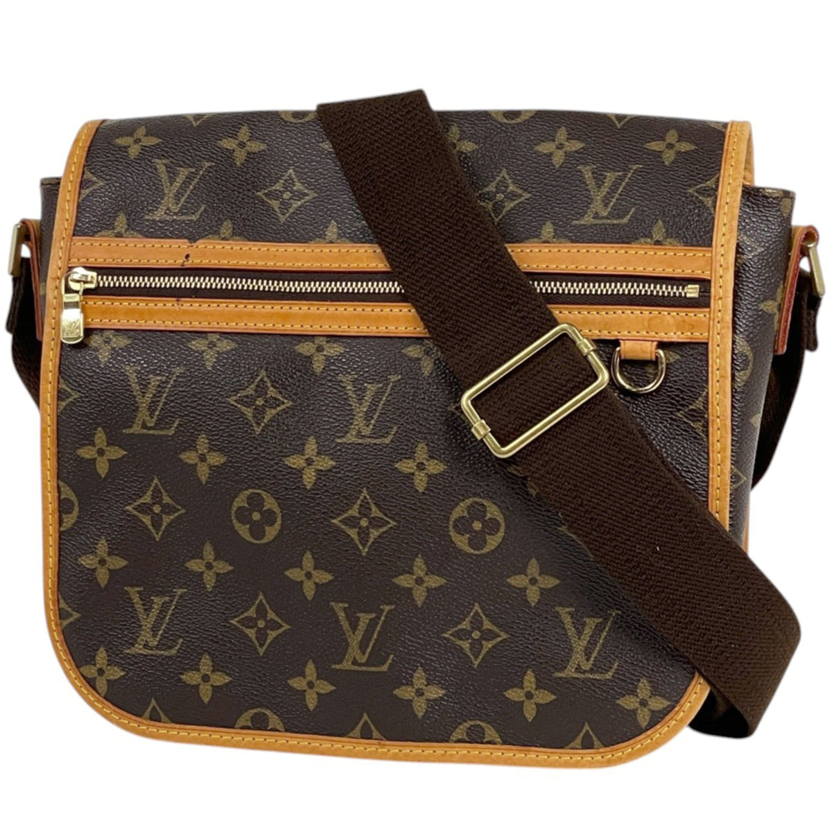 Louis Vuitton Brown Monogram Shoulder Bag (Pre-Owned)