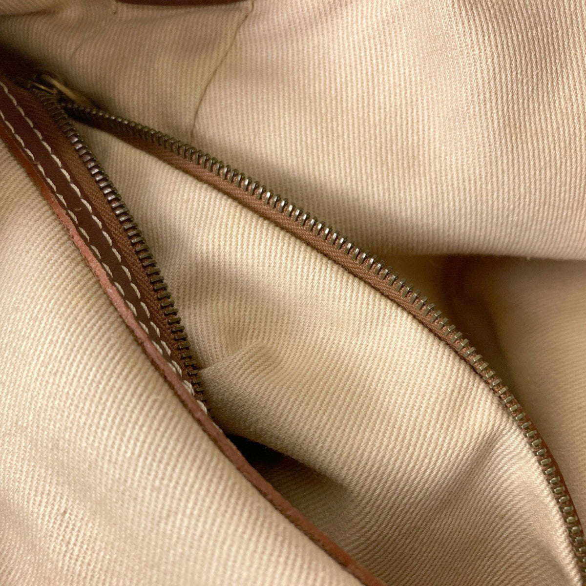 Celine Beige Brown Canvas Tote Bag (Pre-Owned)