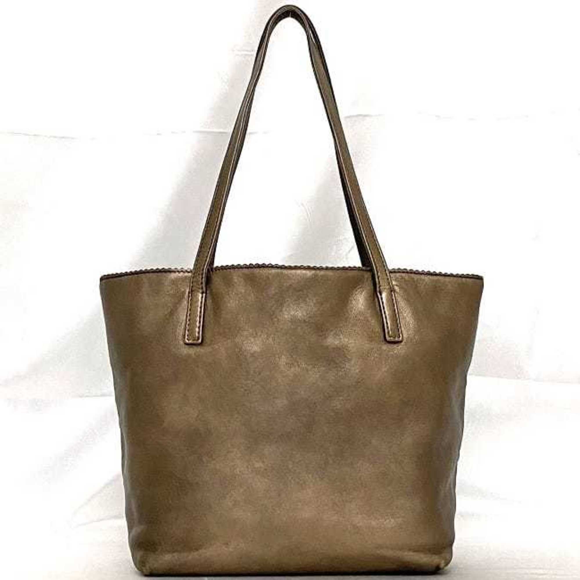 Loewe Brown Nappa Leather Leather Tote Bag (Pre-Owned)