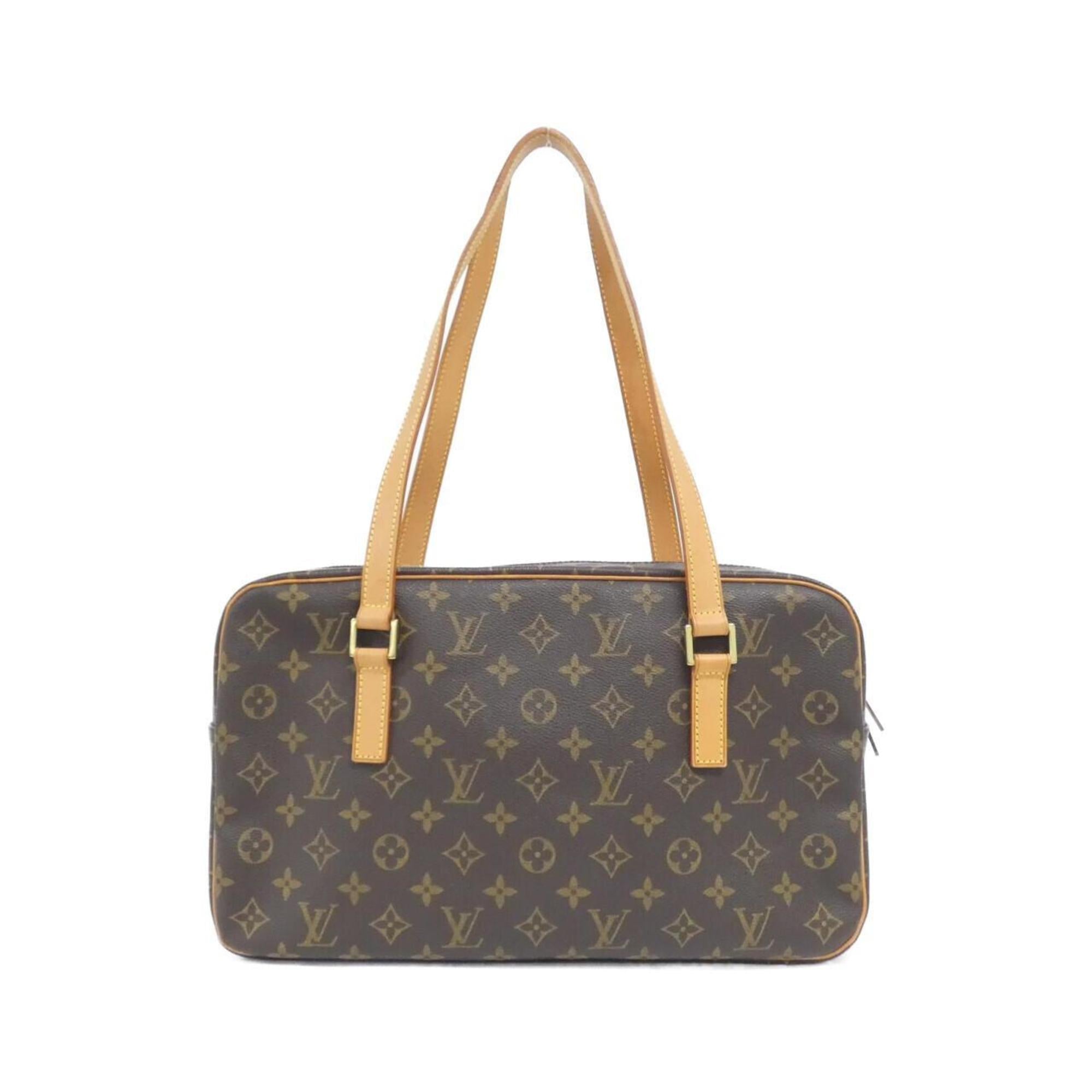 Louis Vuitton Brown Coated Canvas Shoulder Bag (Pre-Owned)