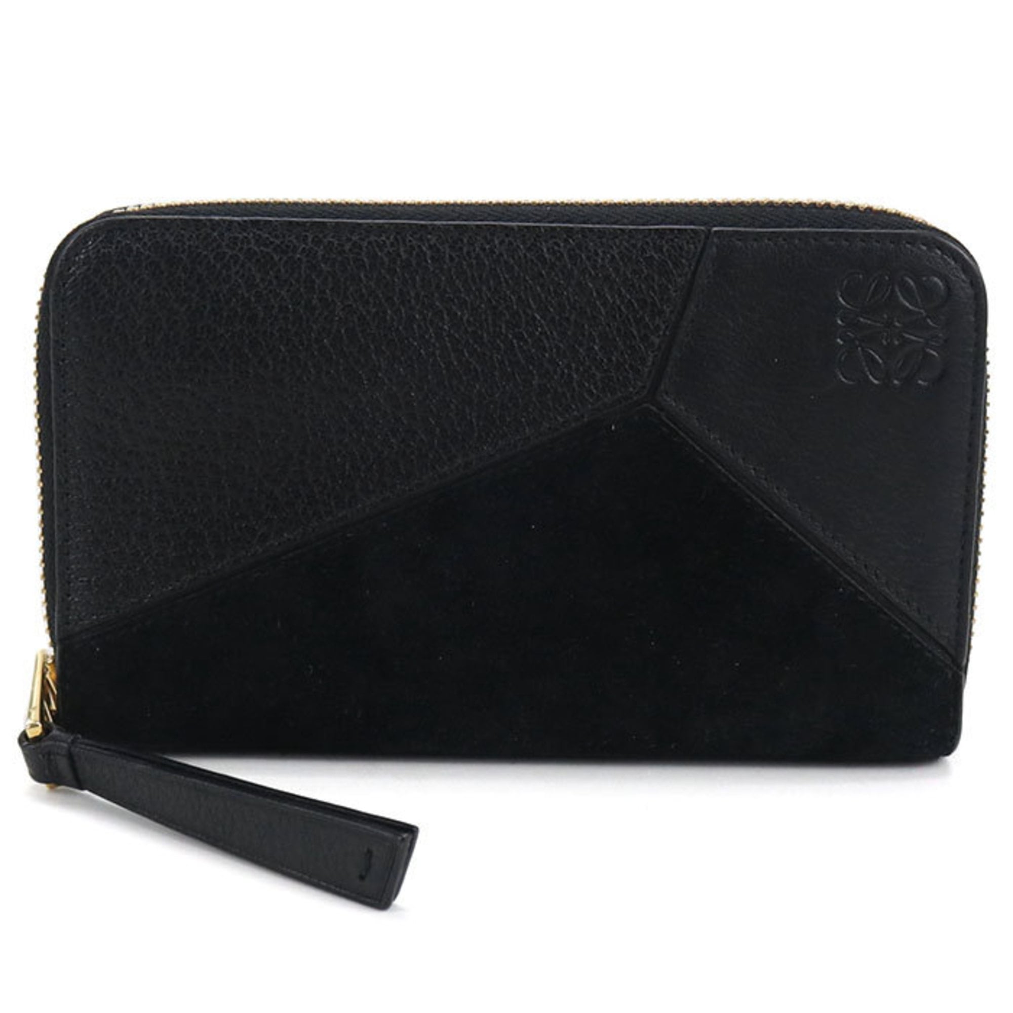 Loewe Black Leather Coin Purse/Coin Case (Pre-Owned)