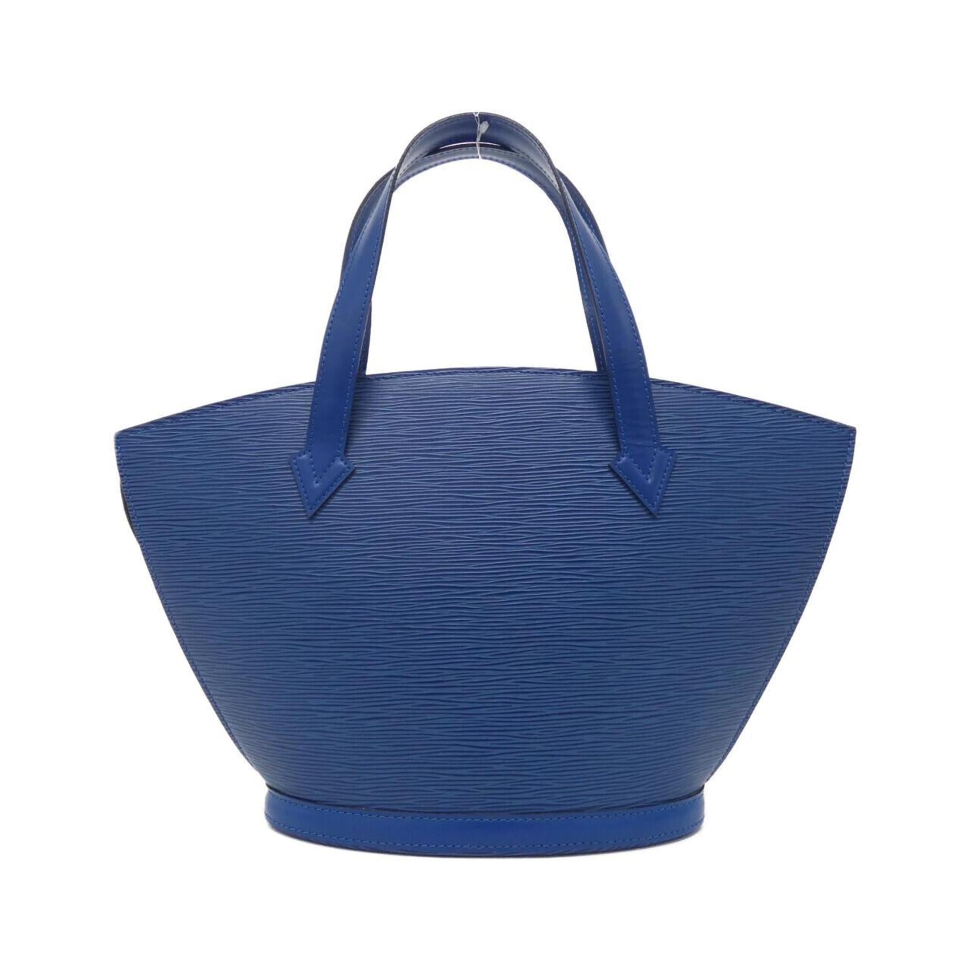 Louis Vuitton Blue Leather Handbag (Pre-Owned)