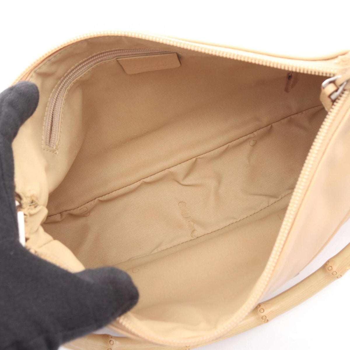 Gucci Beige Leather Handbag (Pre-Owned)