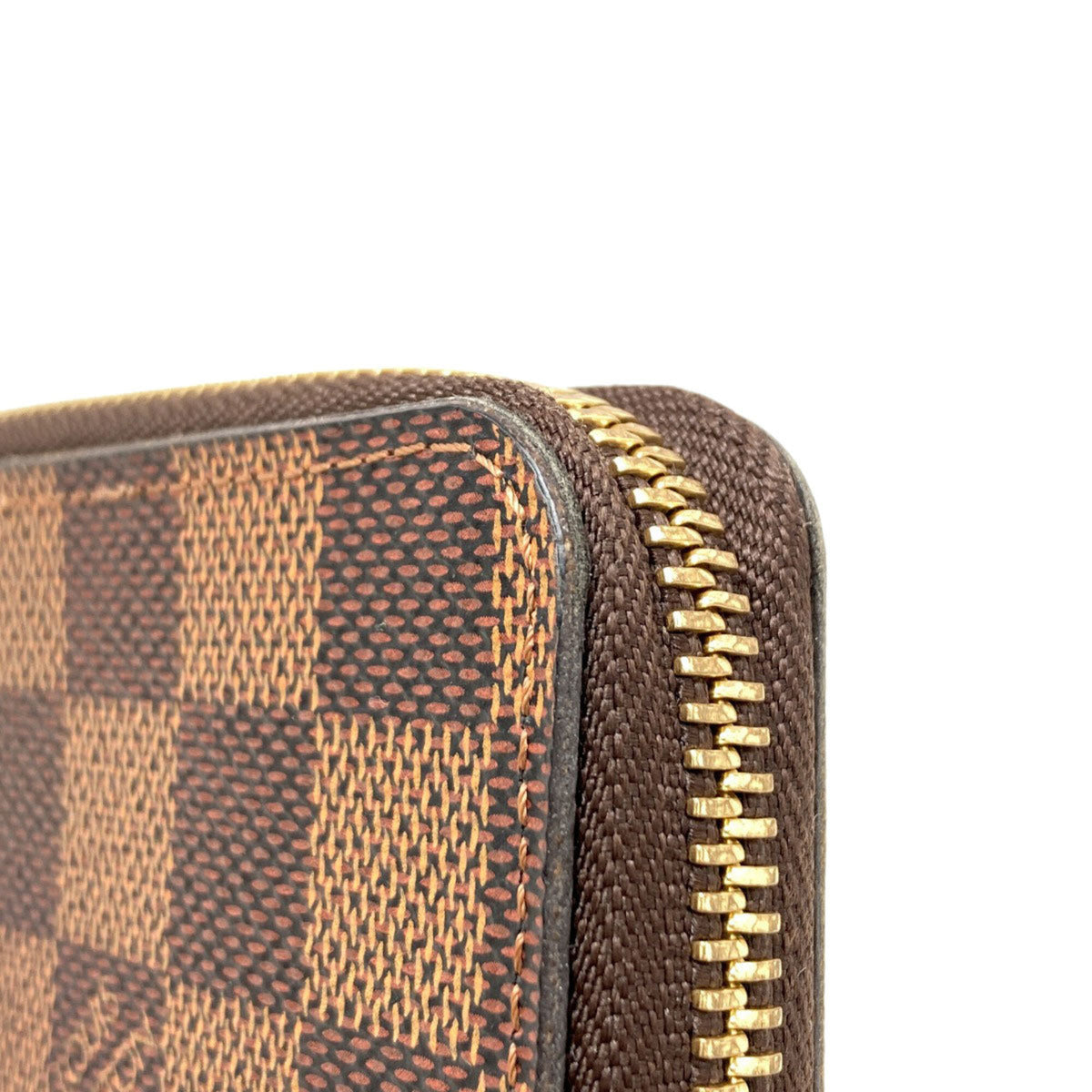 Louis Vuitton Damier Canvas Ebene Damier Canvas Coin Purse/Coin Case (Pre-Owned)