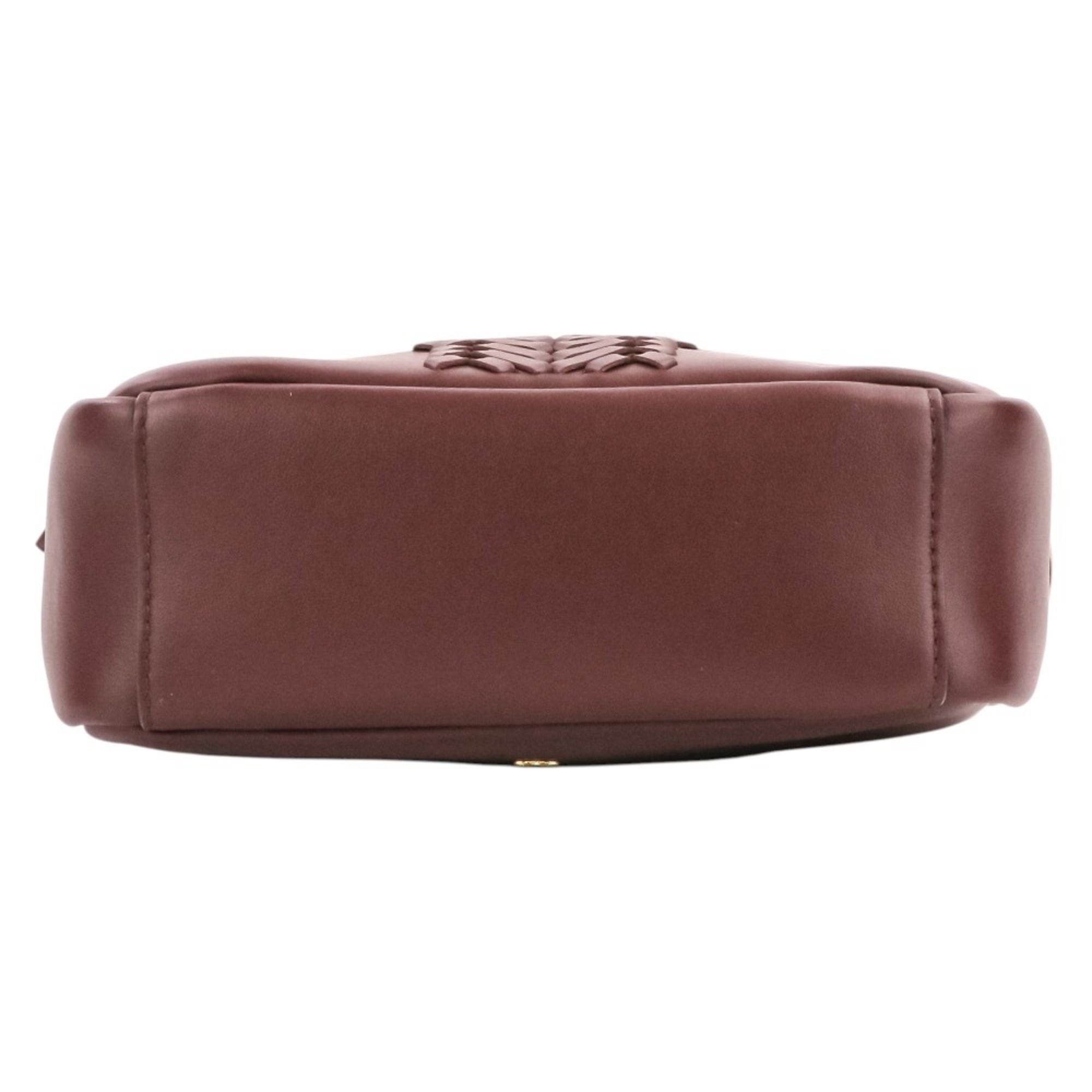 Anya Hindmarch Bordeaux Shoulder Bag (Pre-Owned)