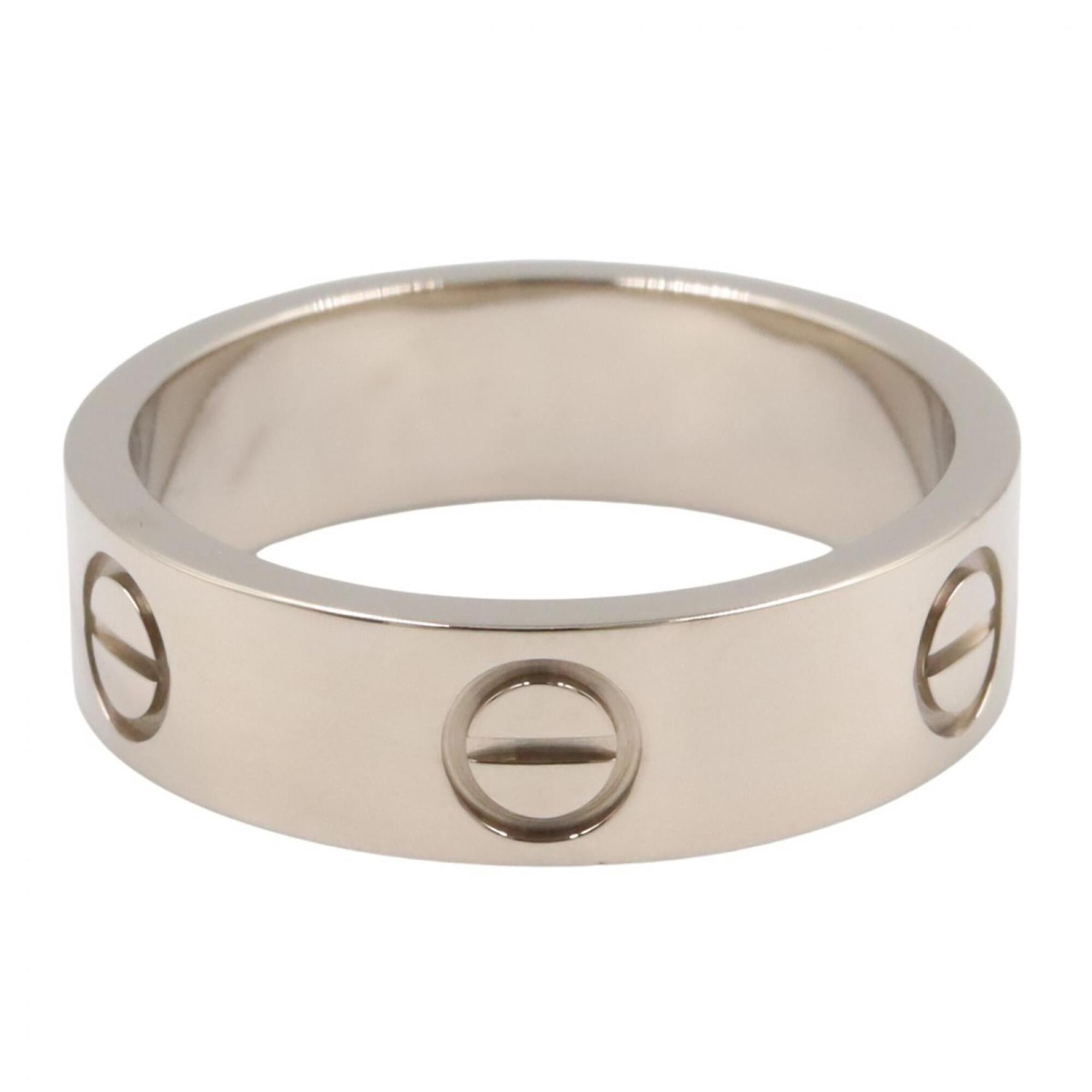 Cartier Silver White Gold (18K) Band Ring (Pre-Owned)