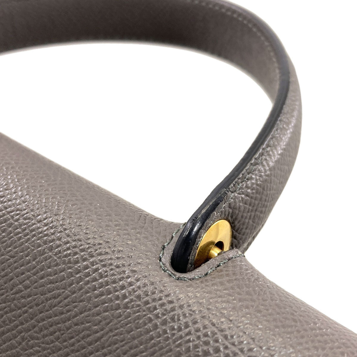 Celine Gray Leather Handbag (Pre-Owned)