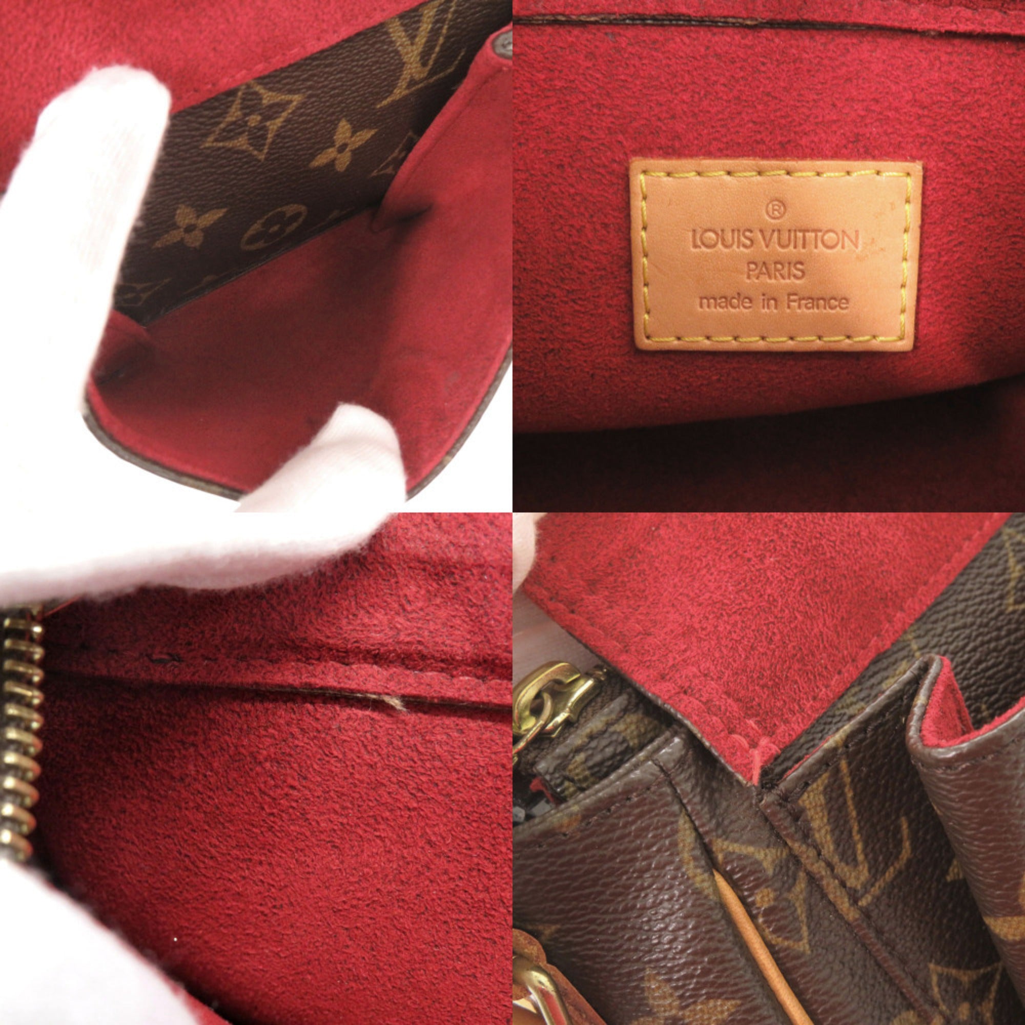 Louis Vuitton Brown Monogram Shoulder Bag (Pre-Owned)