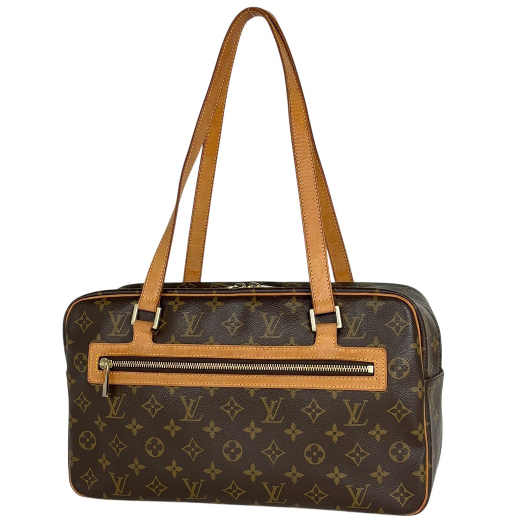 Louis Vuitton Brown Monogram Shoulder Bag (Pre-Owned)