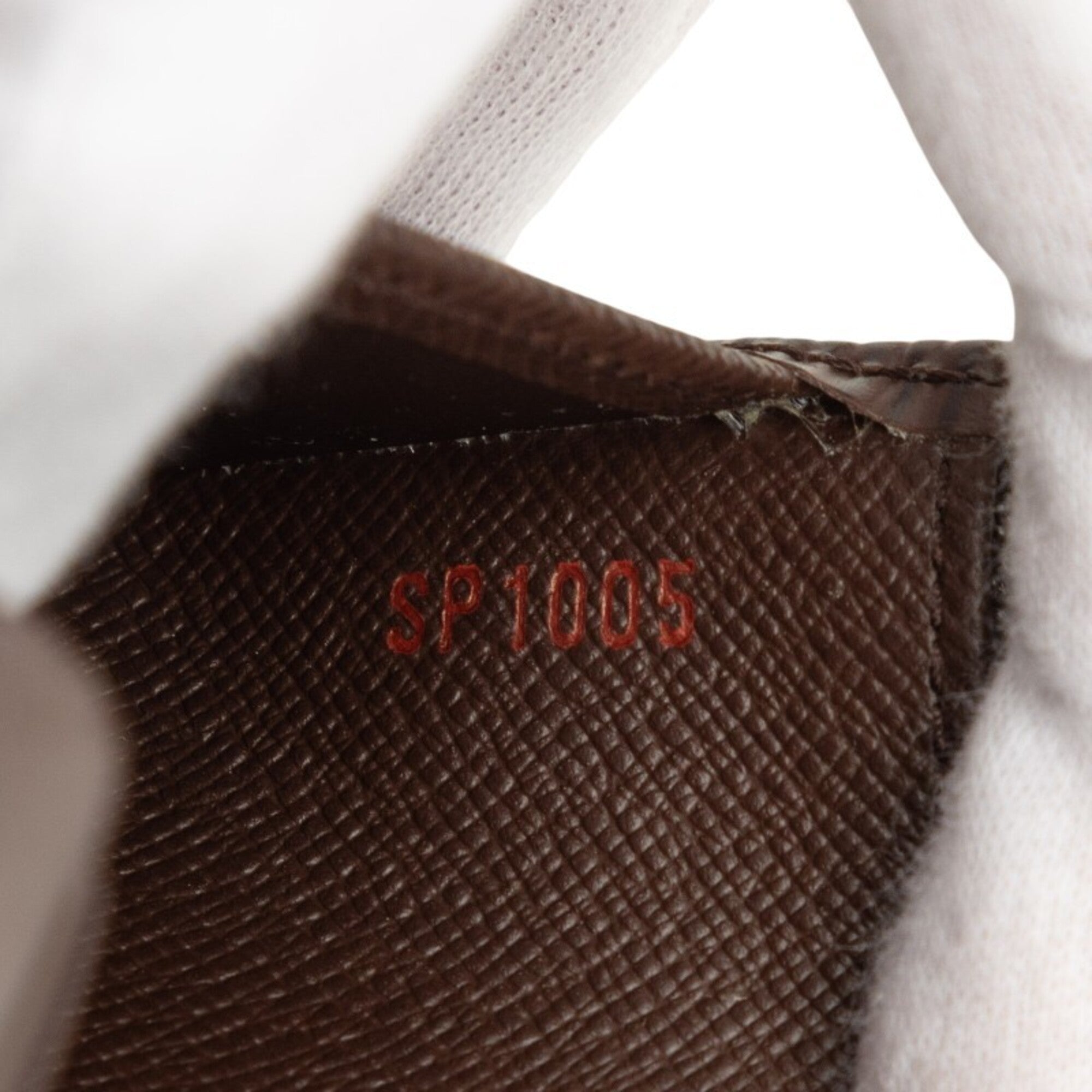 Louis Vuitton Brown Leather Wallet (Bi-Fold) (Pre-Owned)