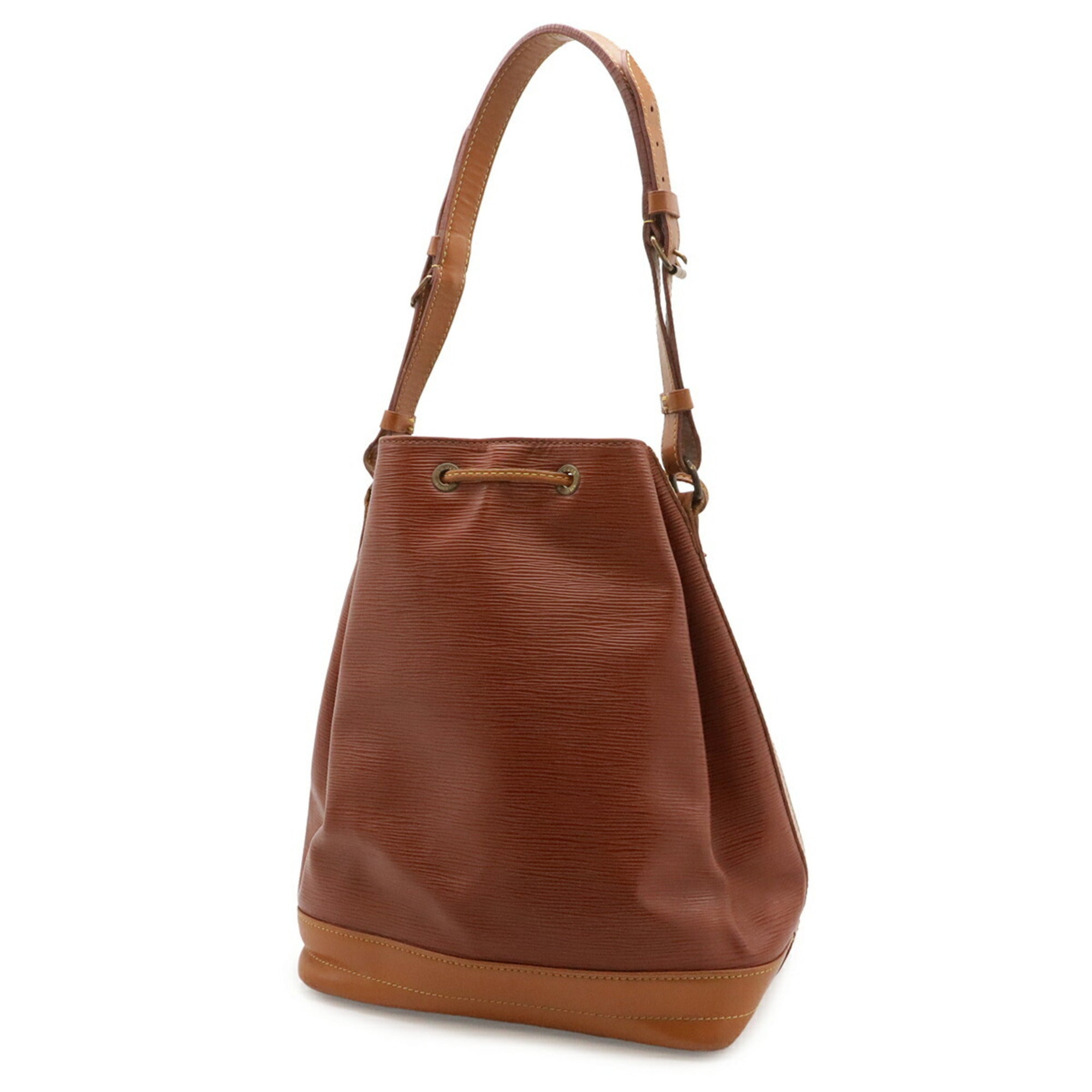 Louis Vuitton Bicolor Brown Gold Cipango Epi Leather Shoulder Bag (Pre-Owned)