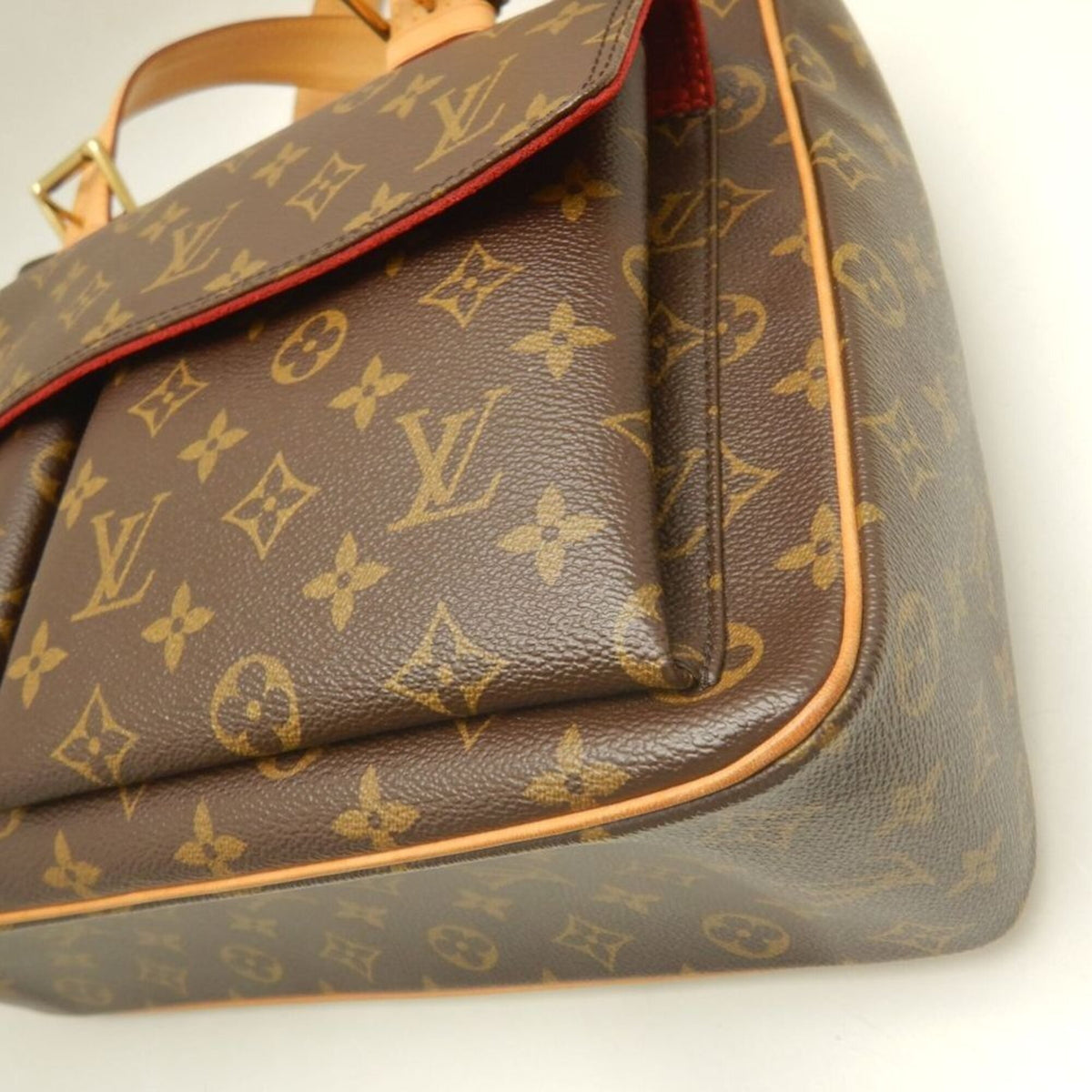 Louis Vuitton Brown Monogram Canvas Tote Bag (Pre-Owned)