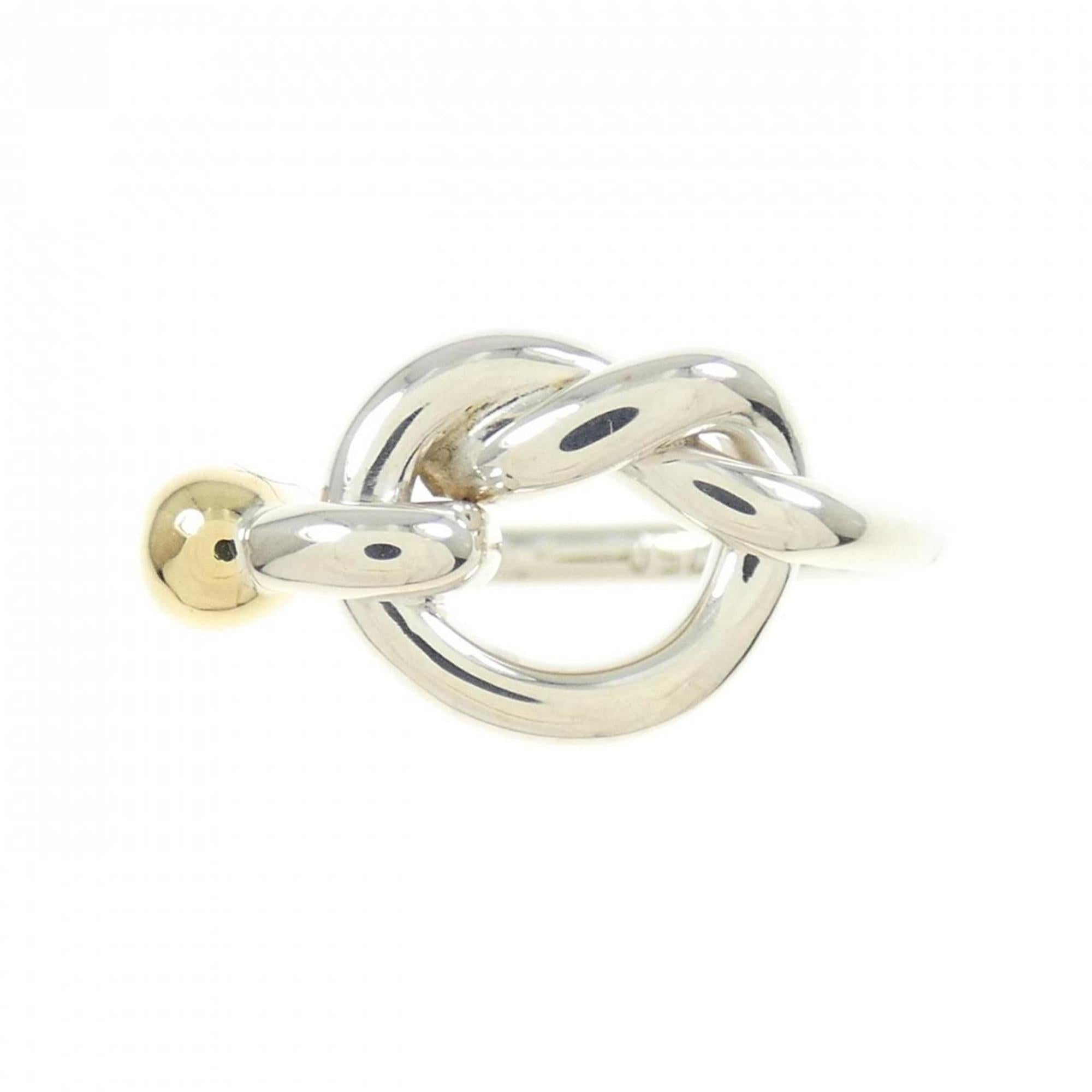 Tiffany Yellow Gold (18K) Silver 925 Band Ring (Pre-Owned)