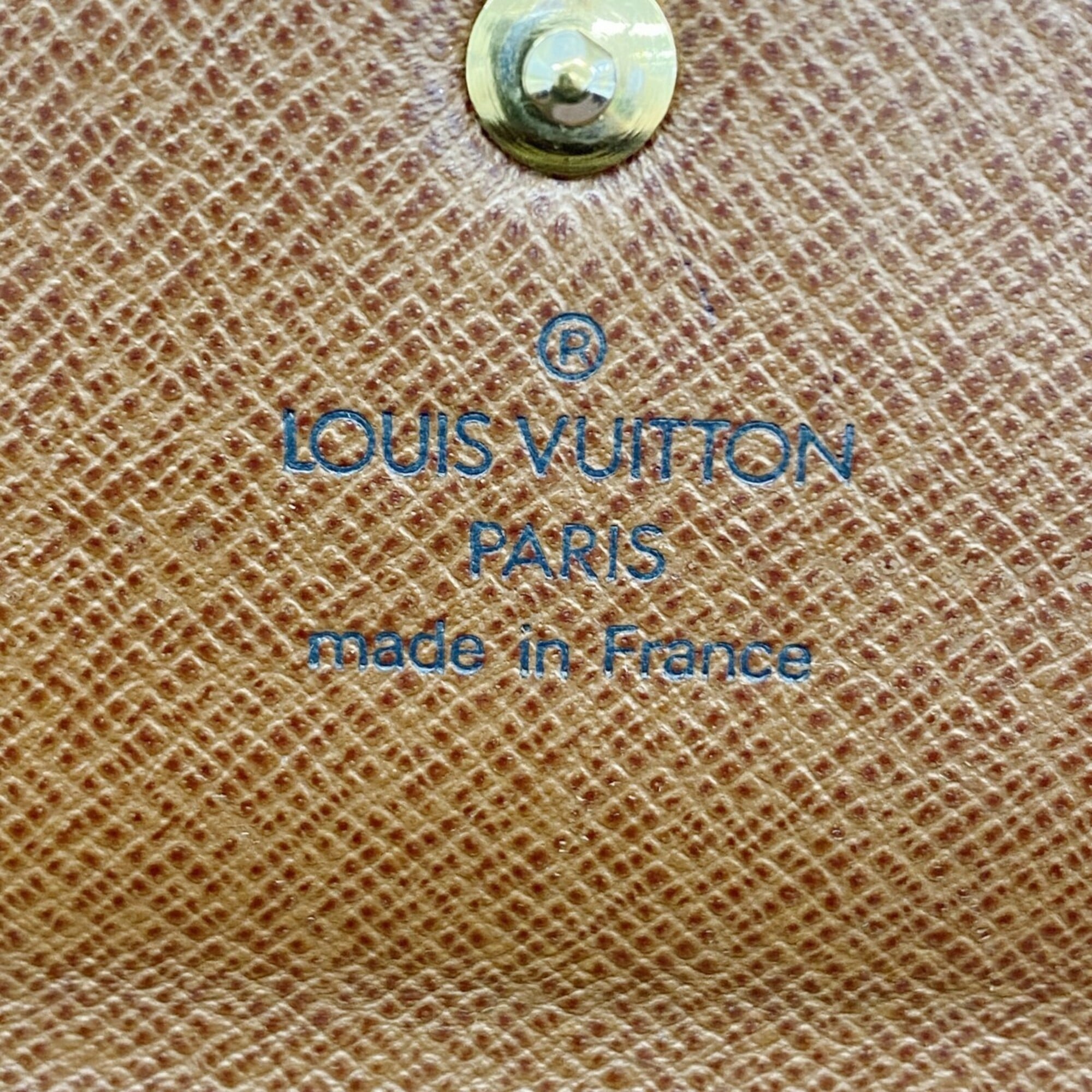 Louis Vuitton Brown Long Wallet (Bi-Fold) (Pre-Owned)