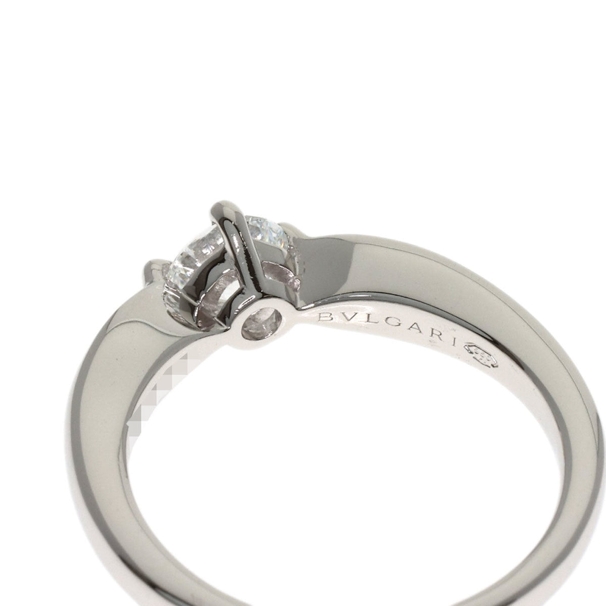 Bvlgari Platinum 950 Band Ring (Pre-Owned)