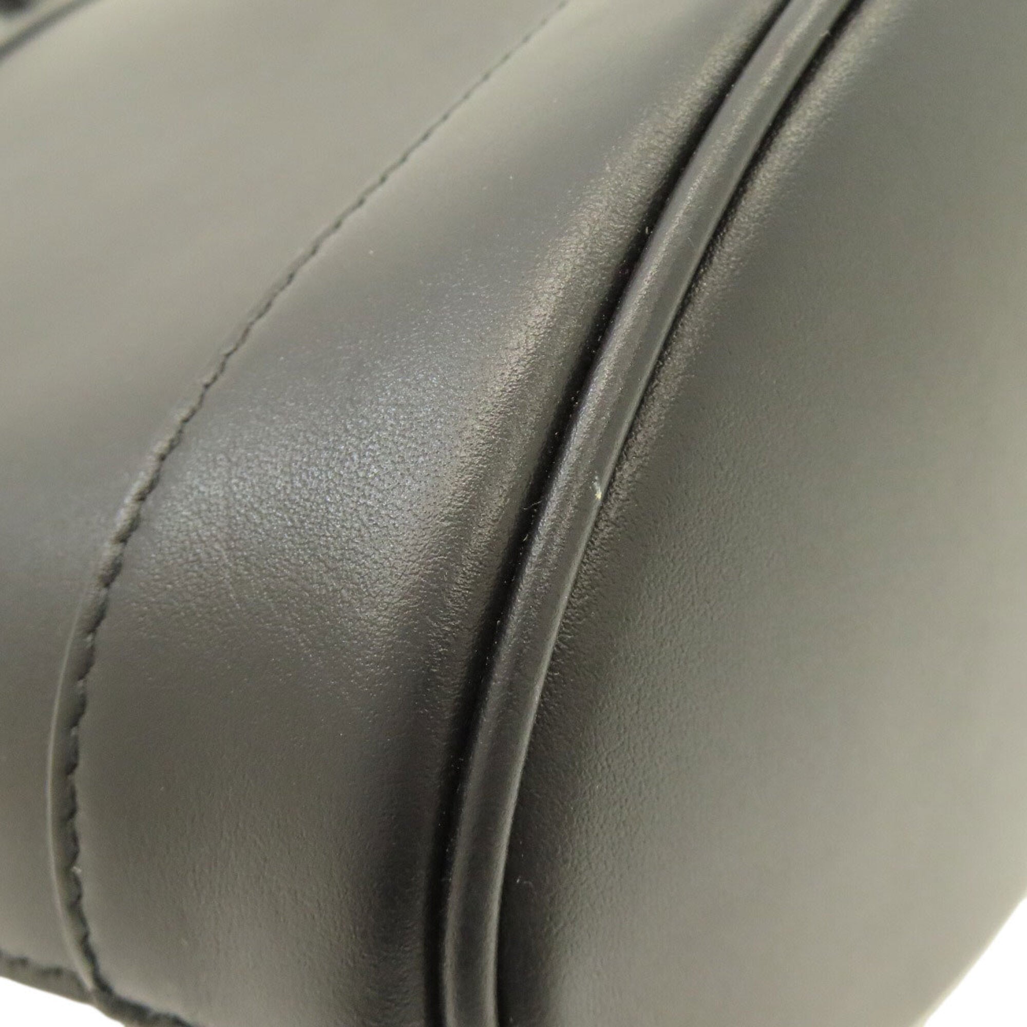 Salvatore Ferragamo Black Leather Tote Bag (Pre-Owned)