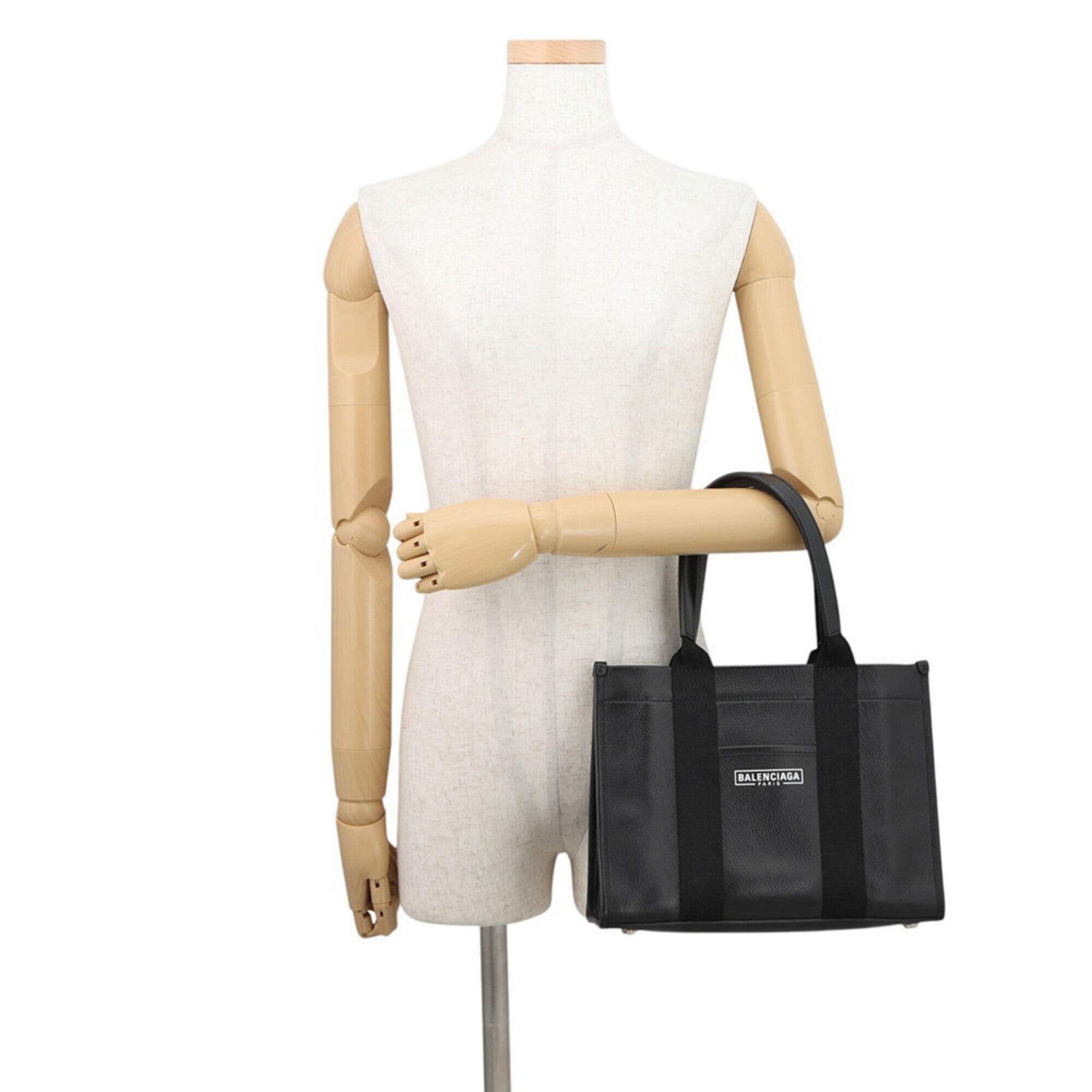 Balenciaga Black Canvas Handbag (Pre-Owned)
