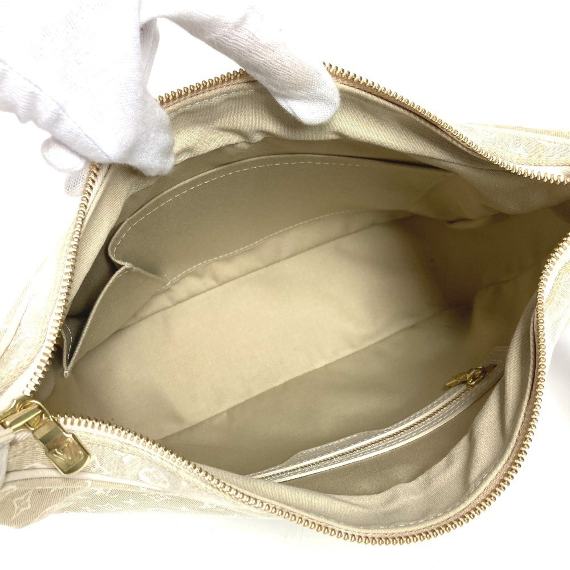 Louis Vuitton Beige Monogram Mini Lin Shoulder Bag (Pre-Owned)