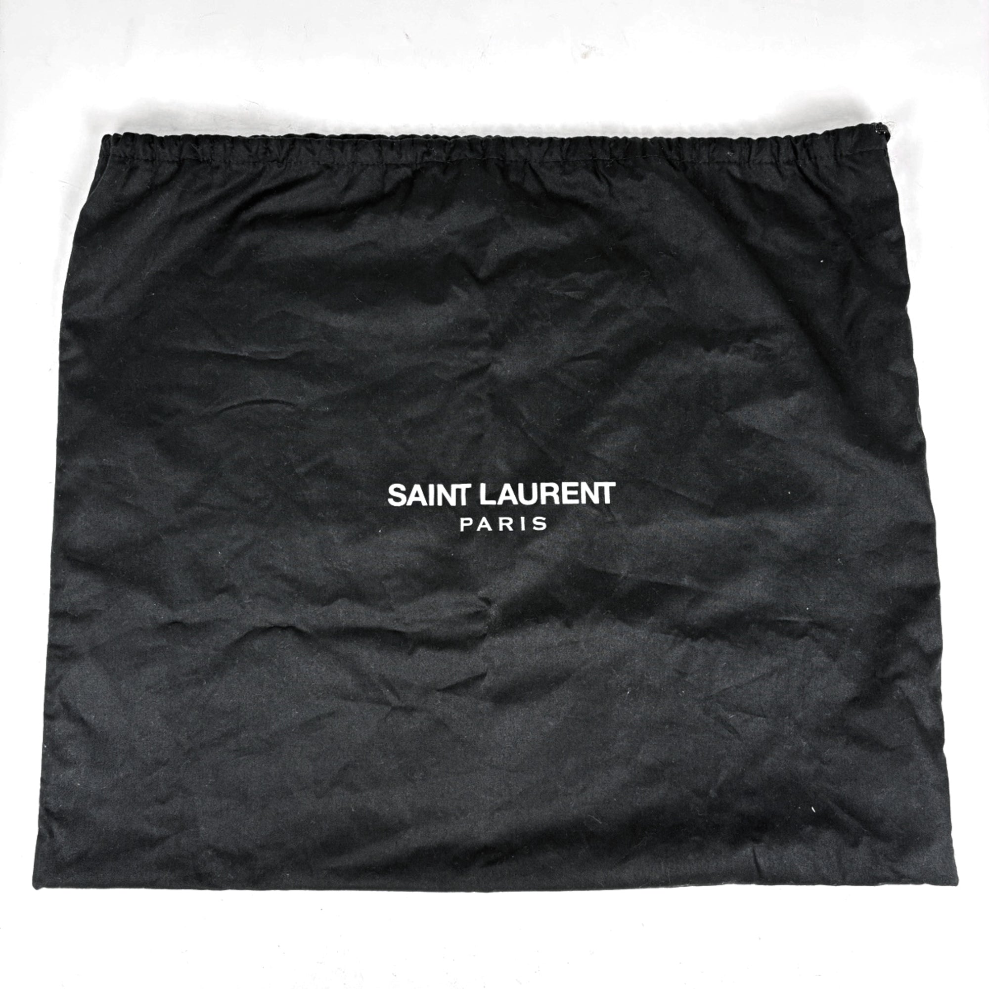 Saint Laurent Black Leather Boston Bag Handbag Shoulder Bag (Pre-Owned)
