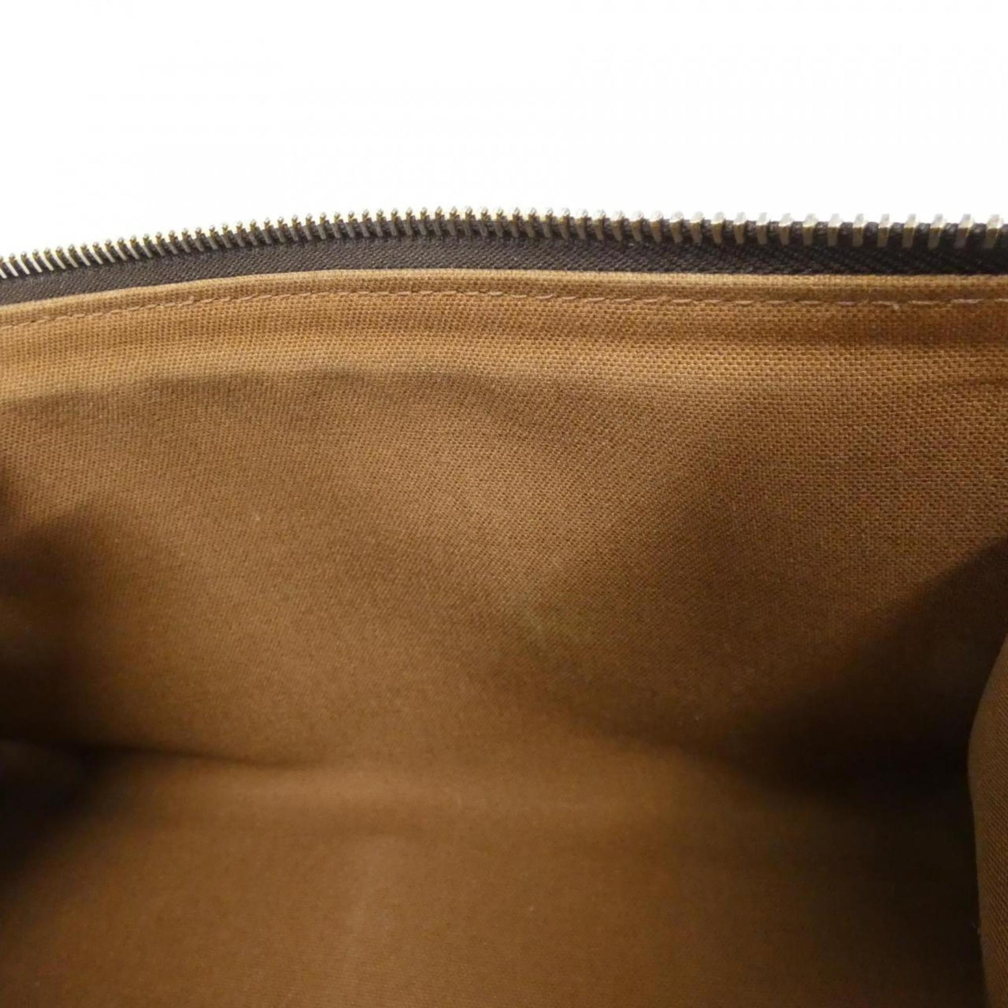 Louis Vuitton Brown Coated Canvas Handbag (Pre-Owned)