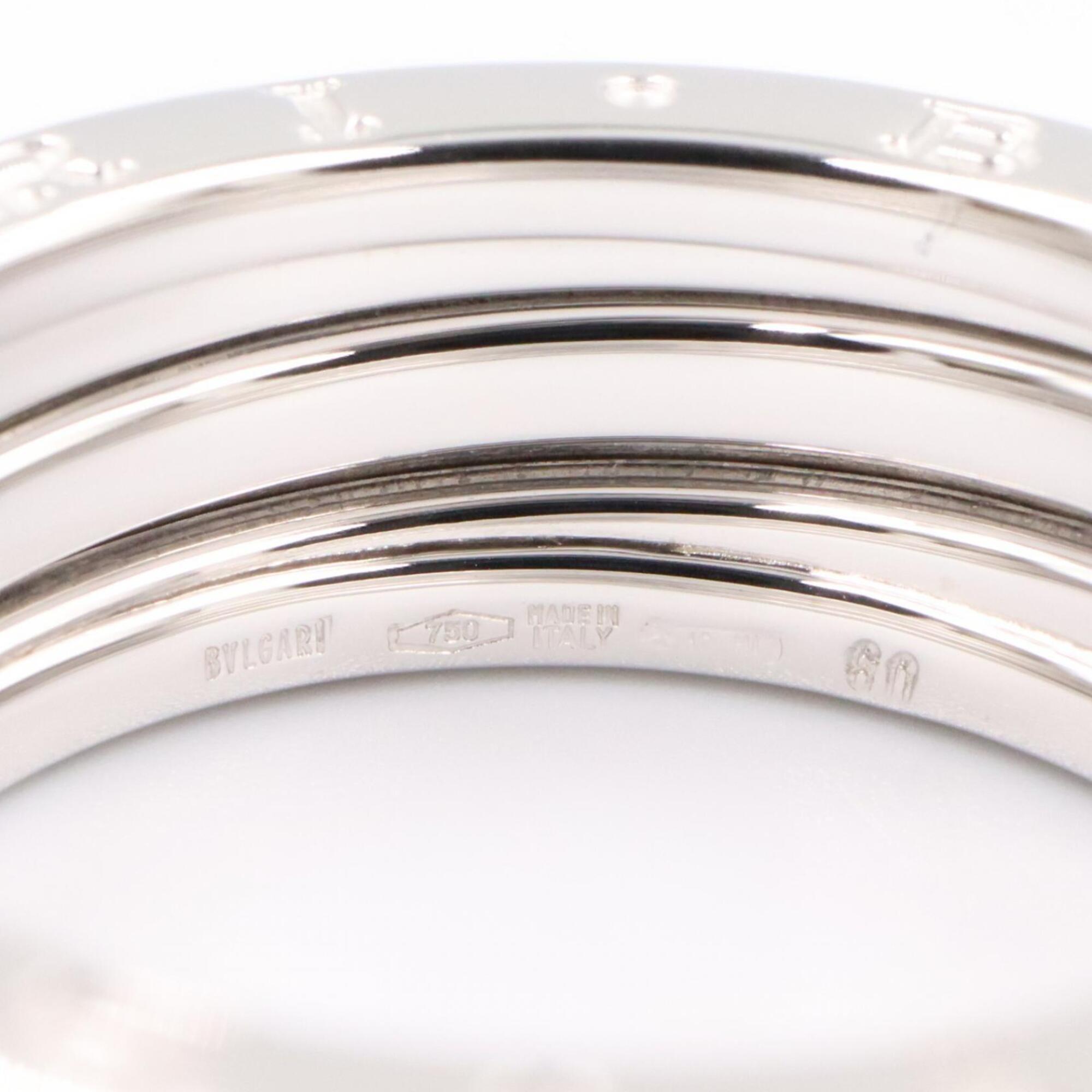 Bvlgari Silver White Gold (18K) Band Ring (Pre-Owned)