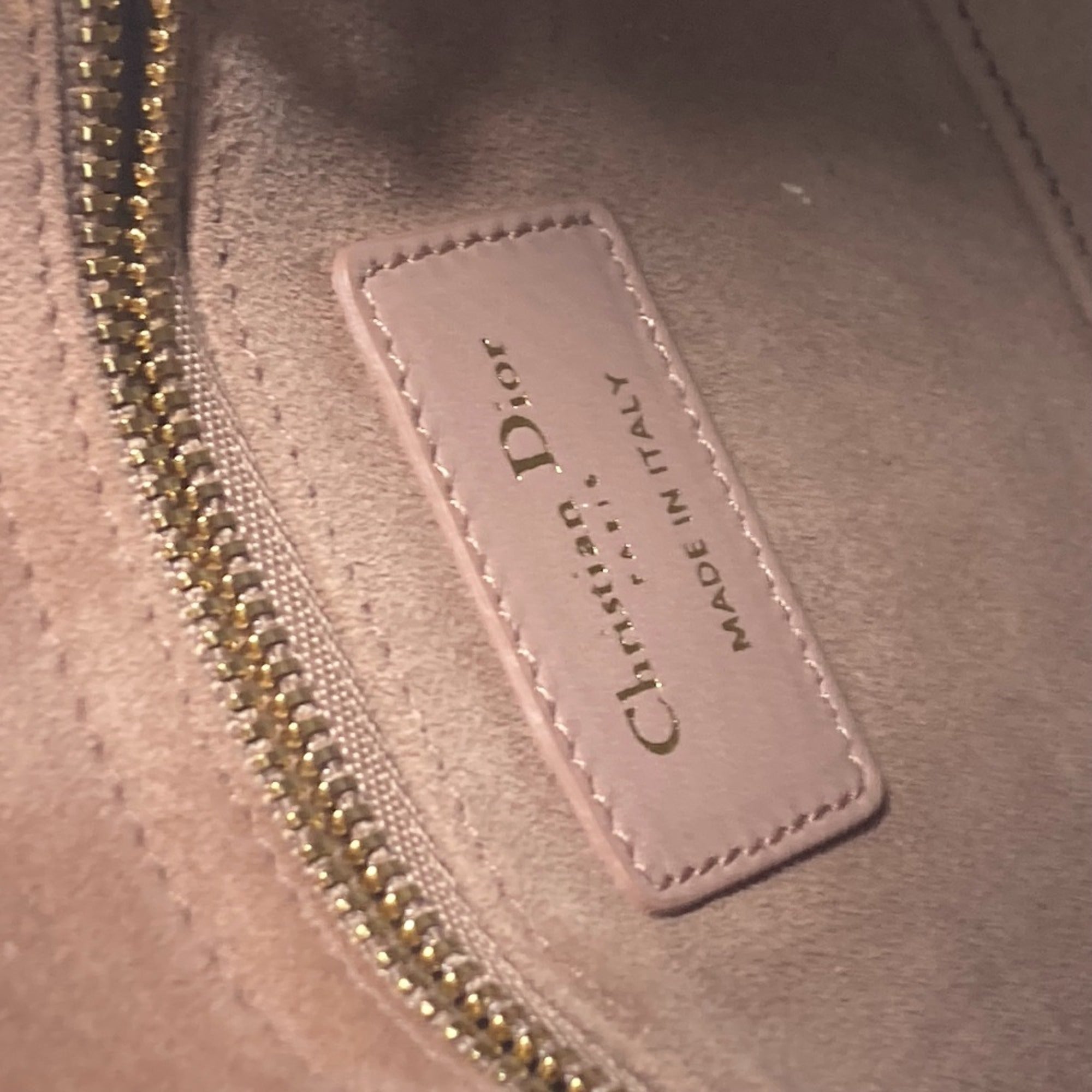 Christian Dior Beige Leather Handbag (Pre-Owned)