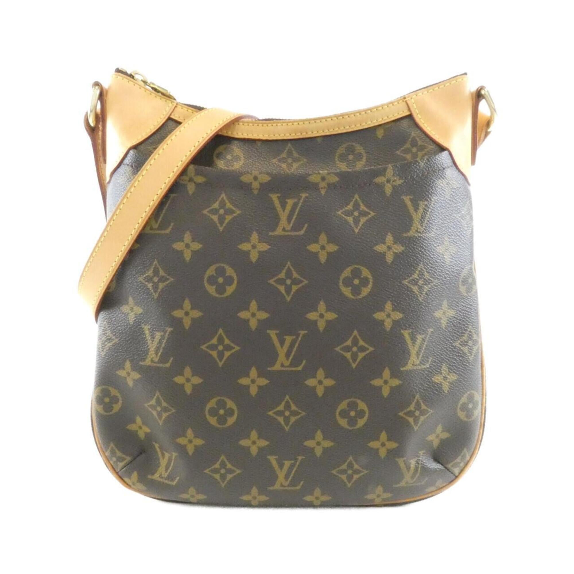 Louis Vuitton Marron Coated Canvas Shoulder Bag (Pre-Owned)