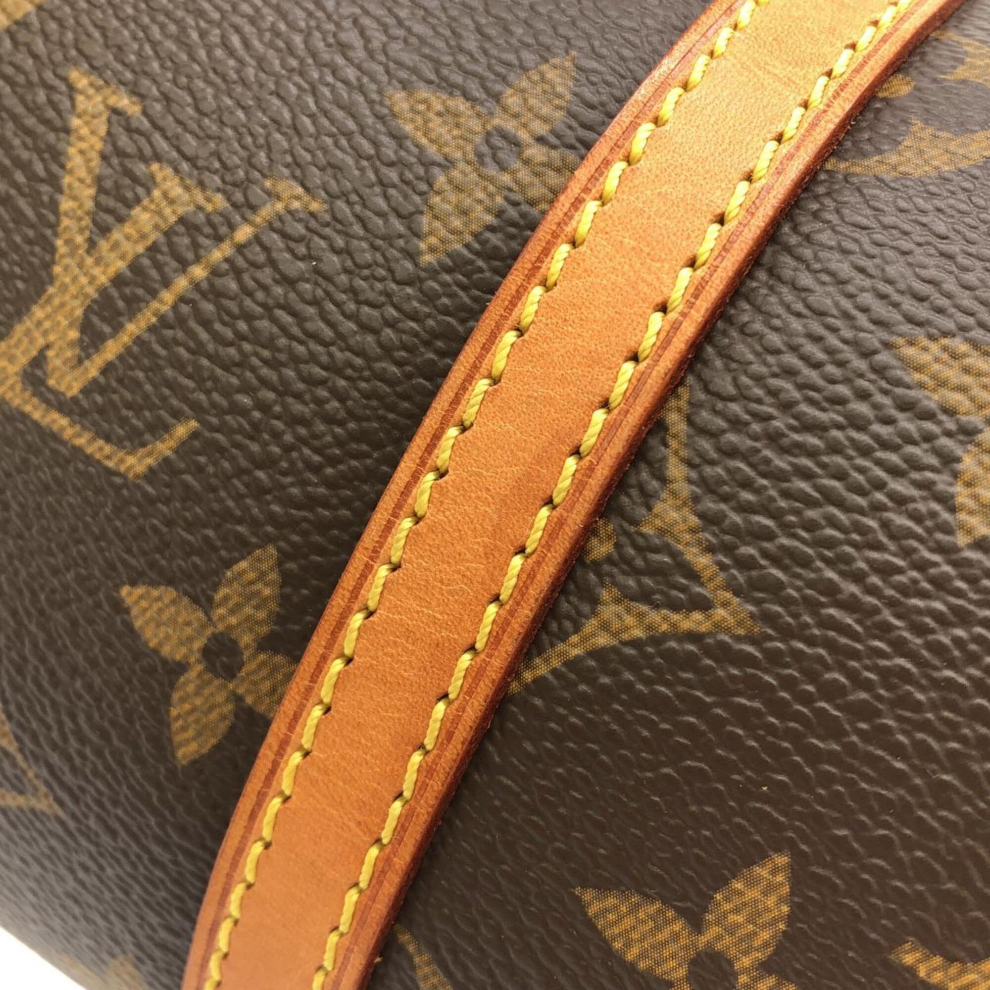 Louis Vuitton Marron Coated Canvas Handbag (Pre-Owned)