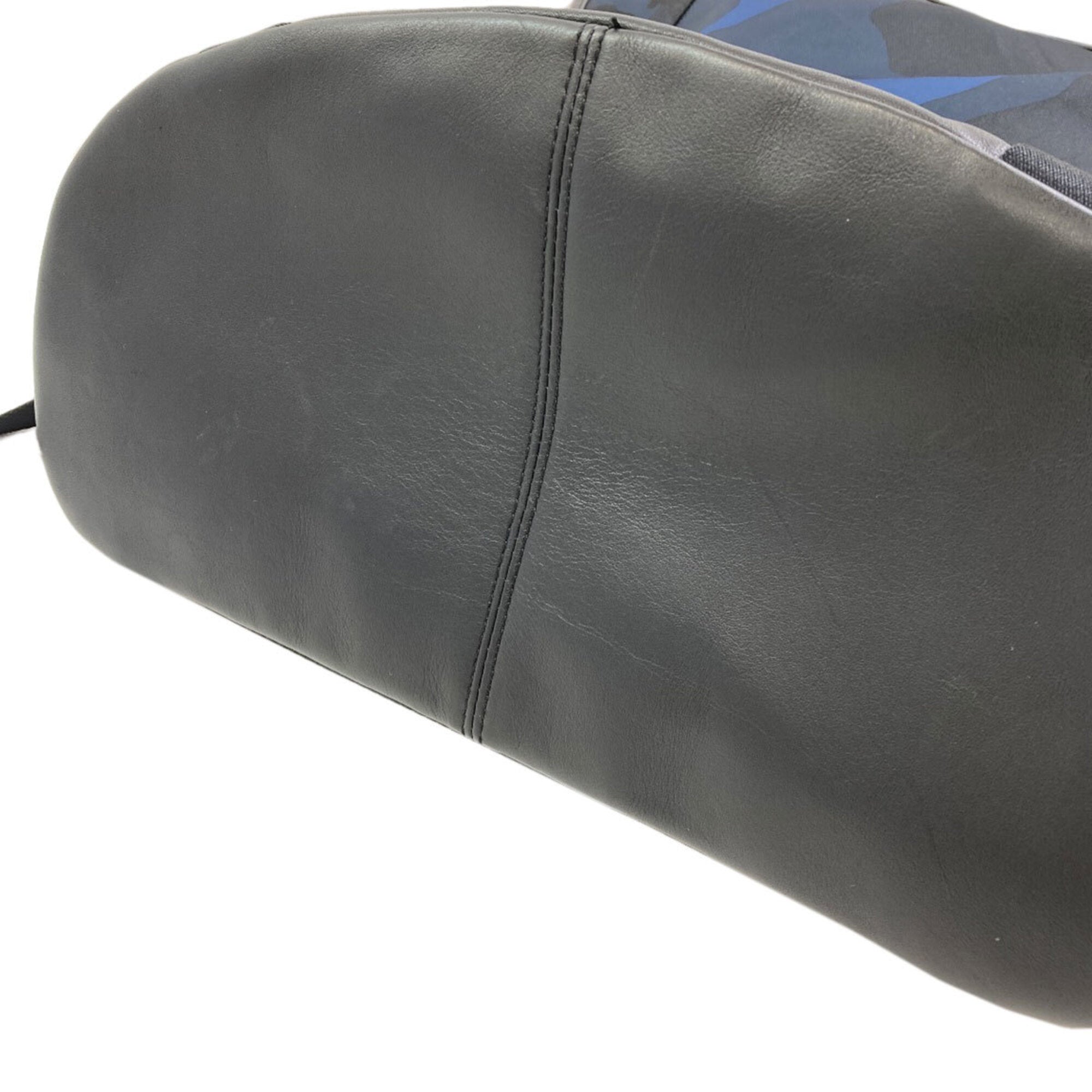 Coach Black Blue Nylon Backpack (Pre-Owned)