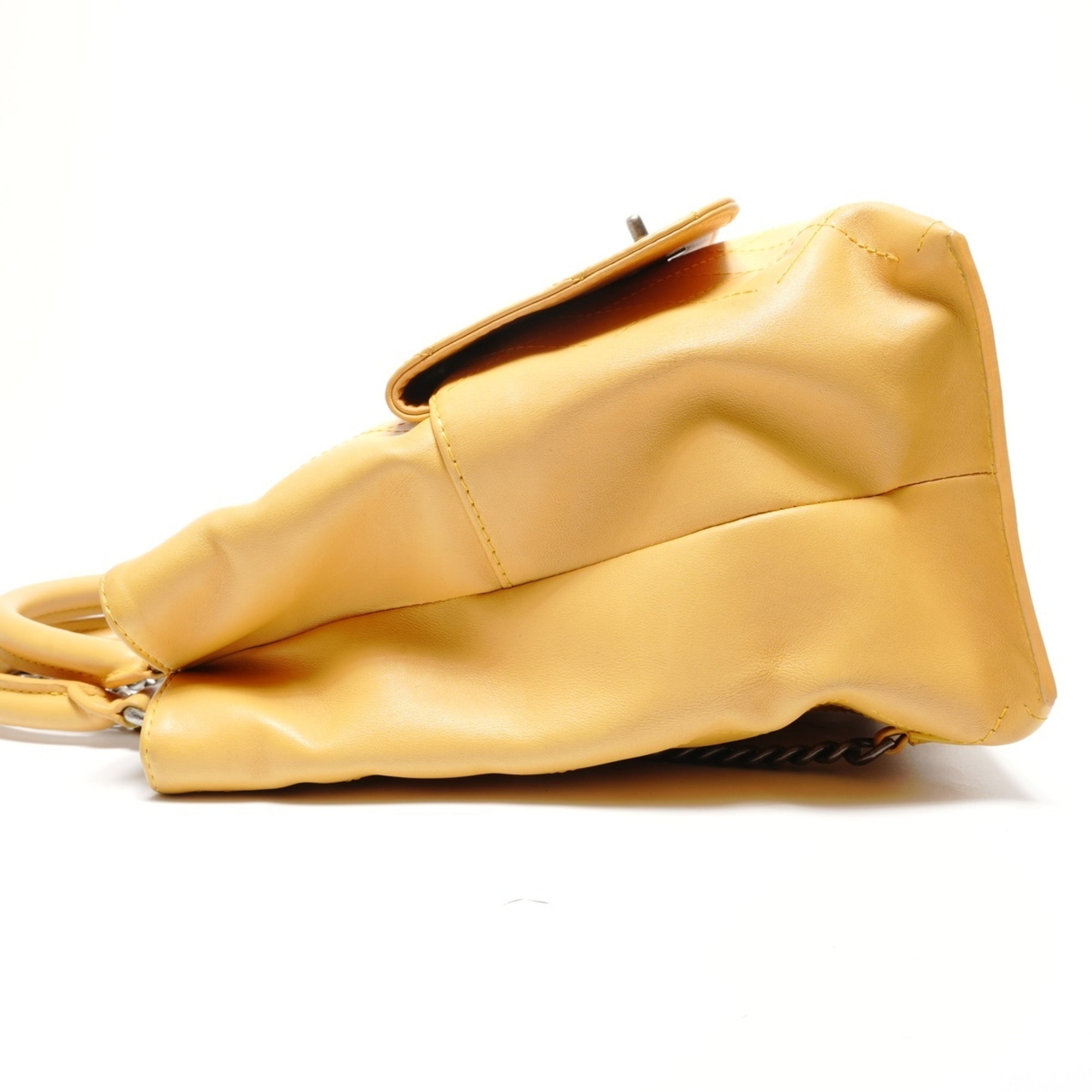 Chanel Yellow Handbag (Pre-Owned)