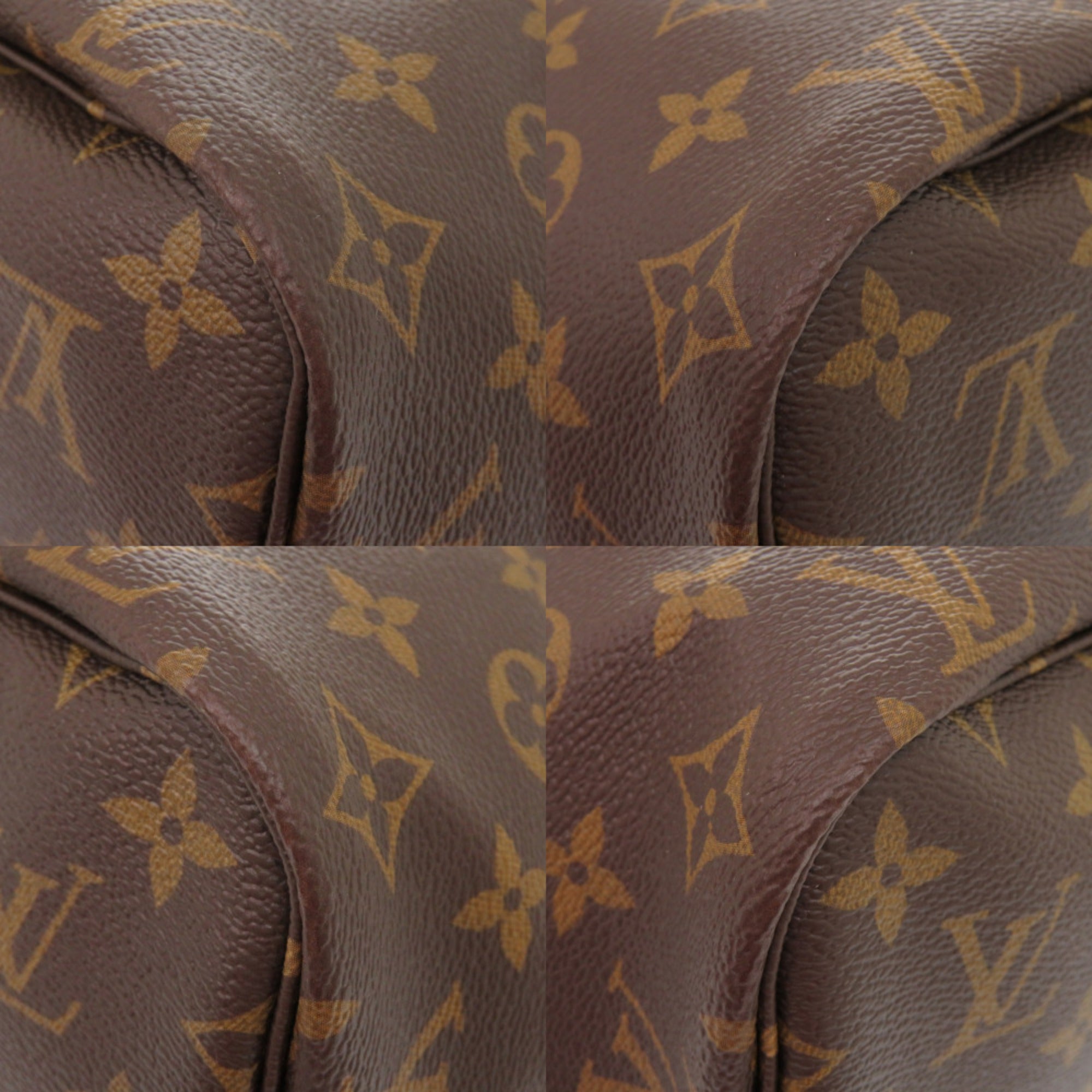 Louis Vuitton Brown Monogram Pouch Tote Bag (Pre-Owned)