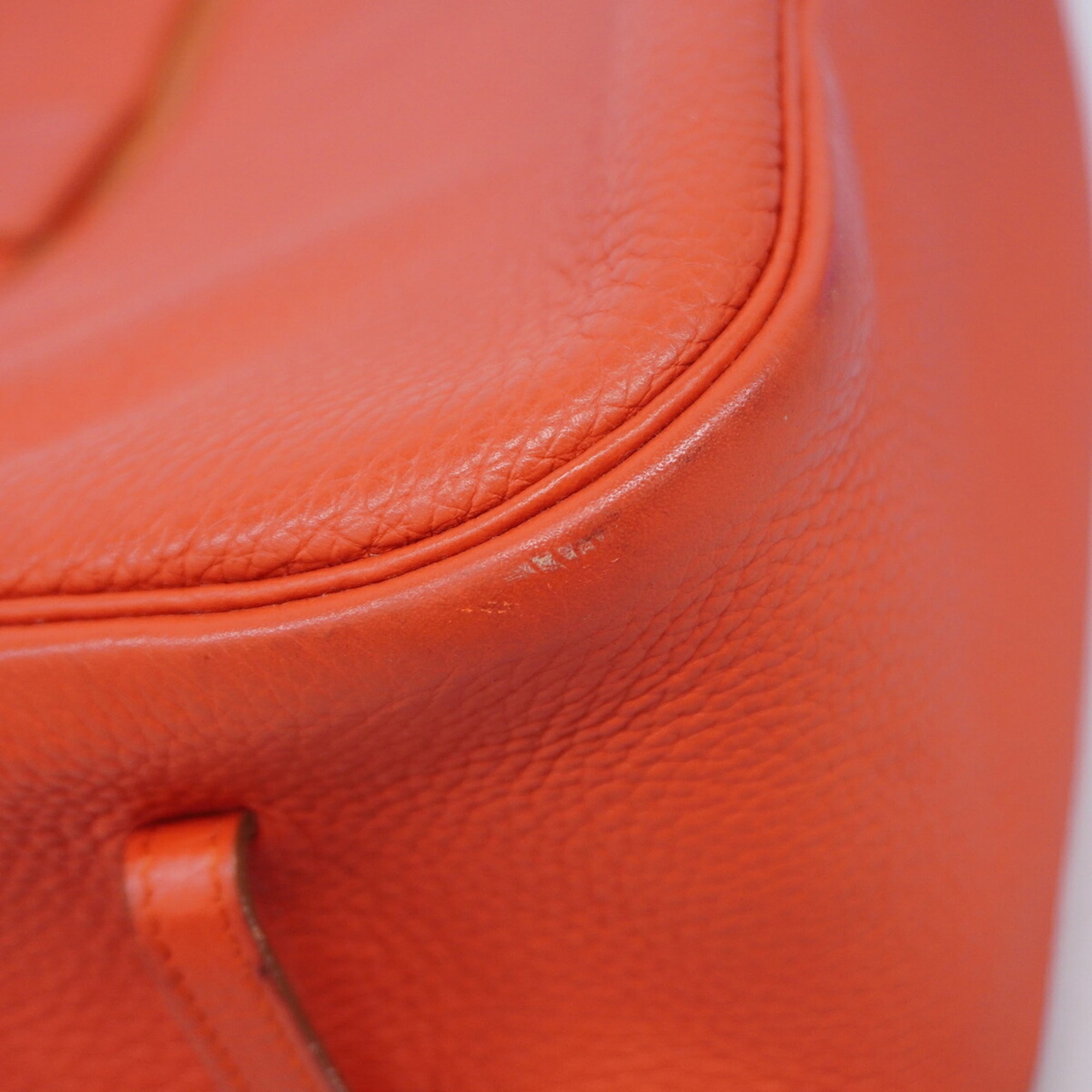 Hermes Rose Jaipur Taurillon Clemence Leather Shoulder Bag (Pre-Owned)