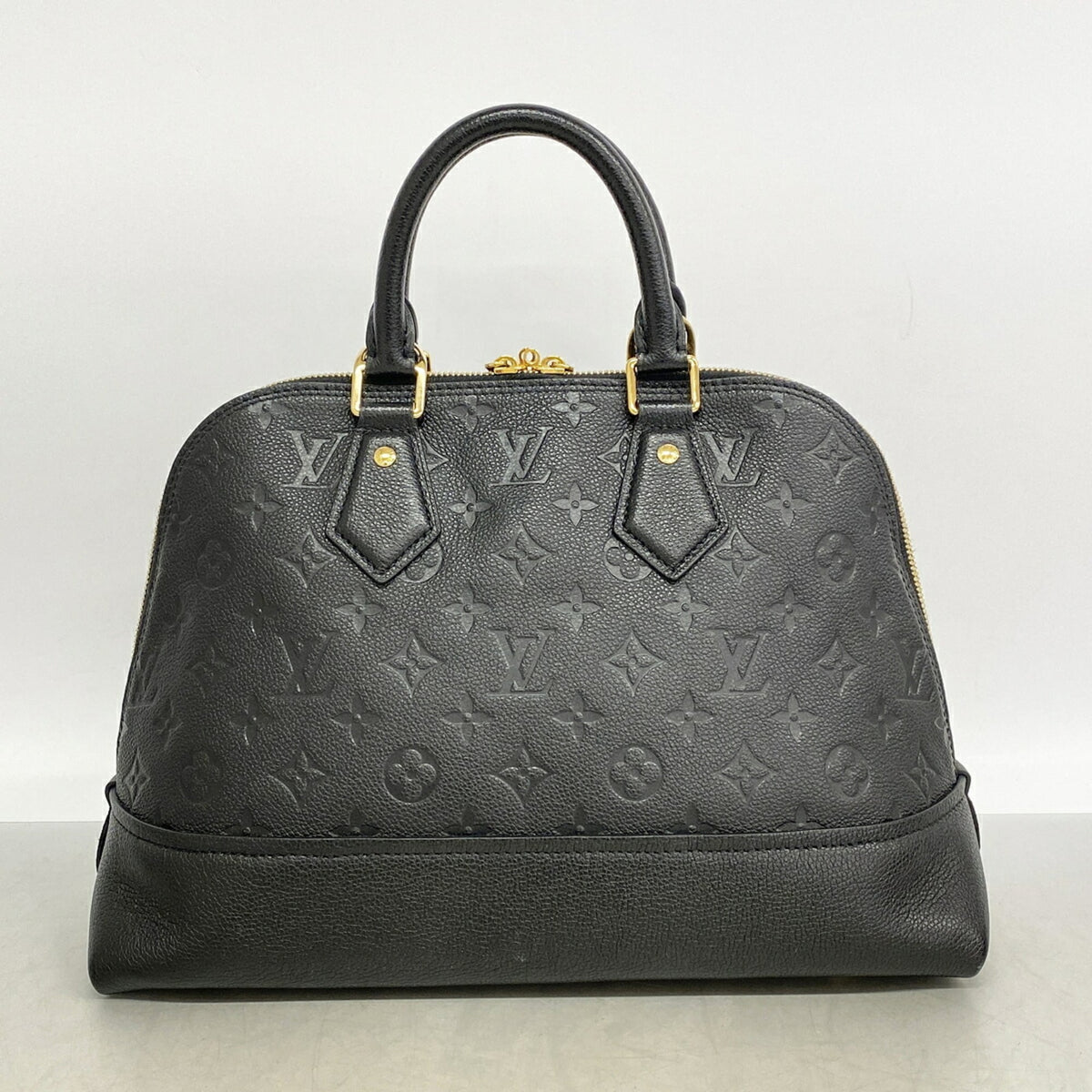 Louis Vuitton Noir Handbag (Pre-Owned)