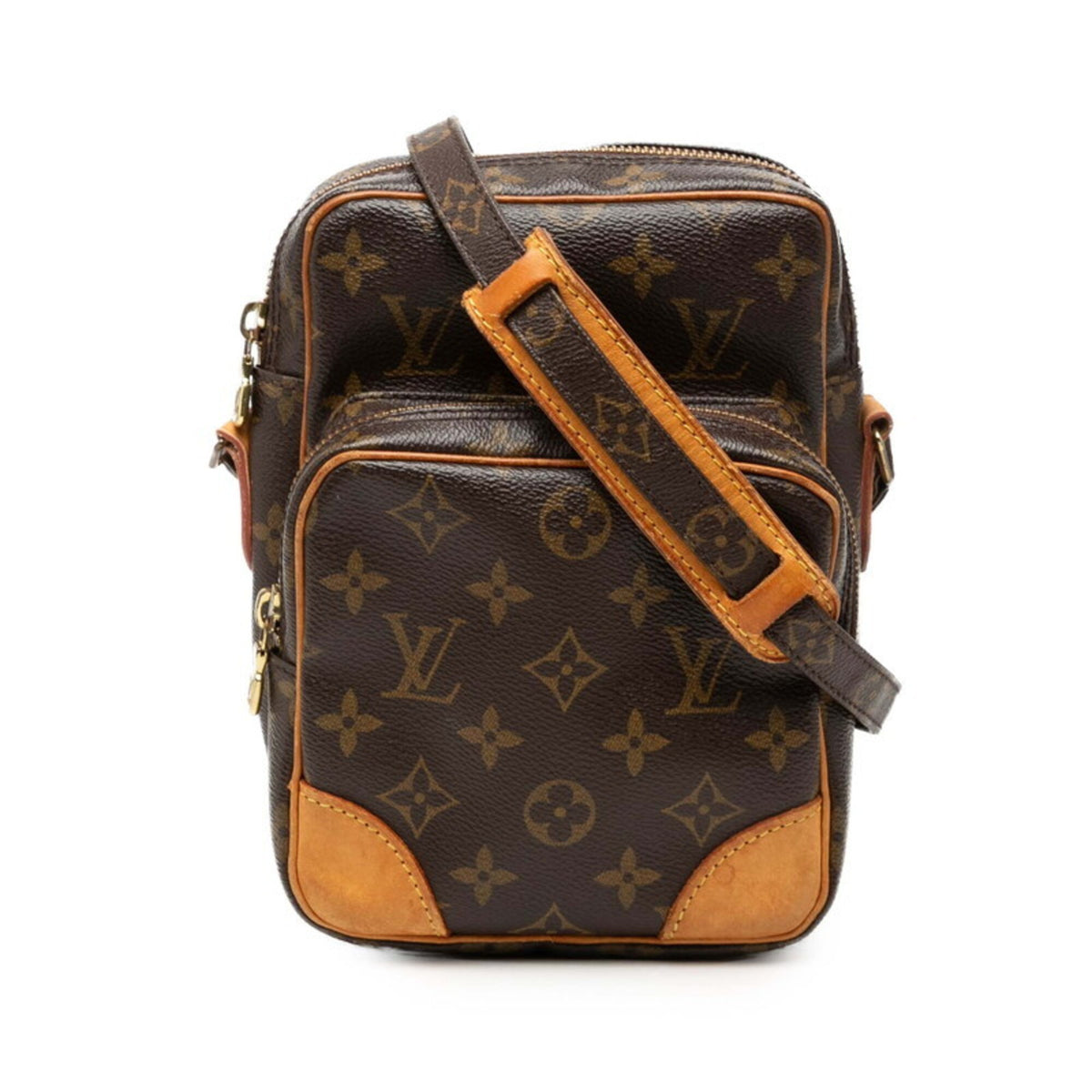 Louis Vuitton Monogram Brown Pvc Leather Shoulder Bag (Pre-Owned)