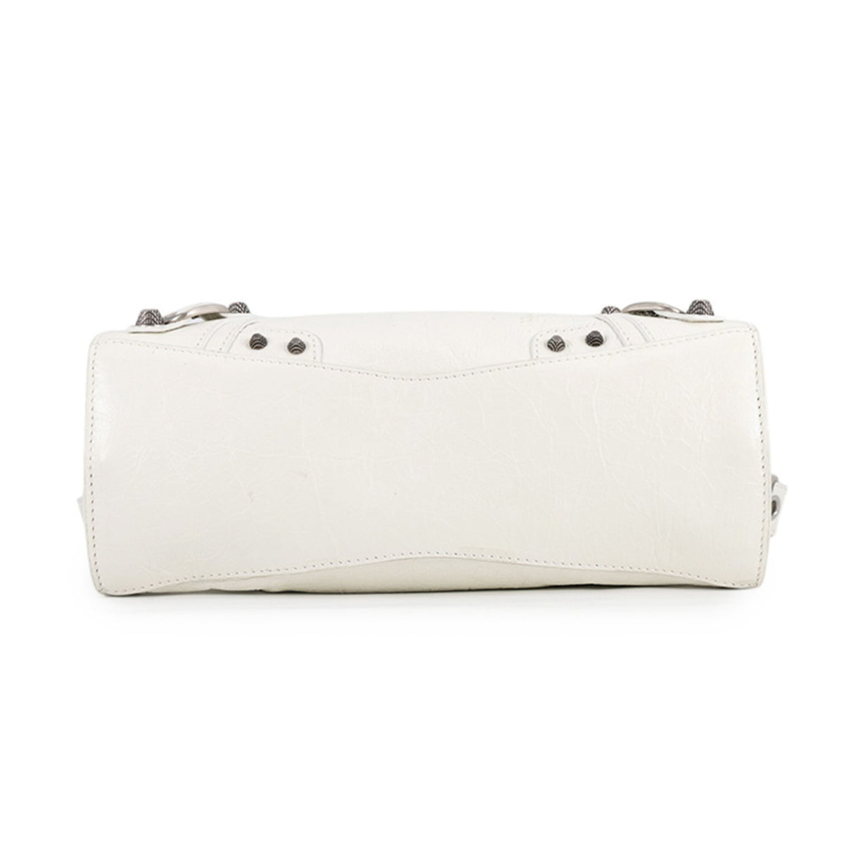 Balenciaga White Leather Handbag (Pre-Owned)