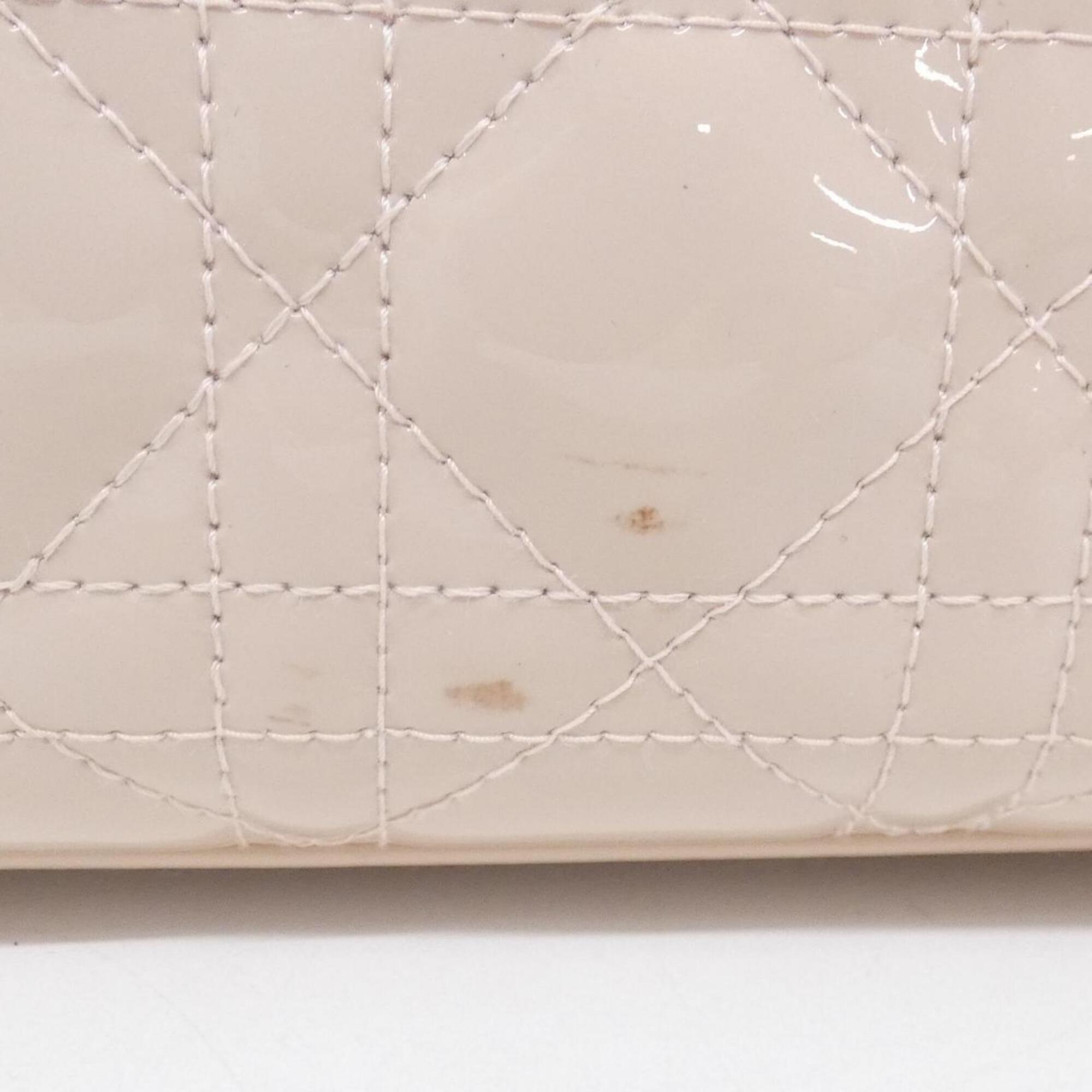 Christian Dior Pink Leather Handbag (Pre-Owned)