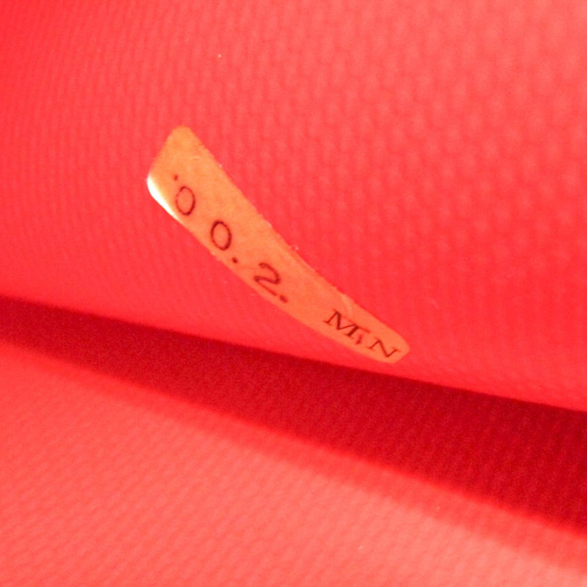 Chanel Red Color Vinyl Backpack (Pre-Owned)